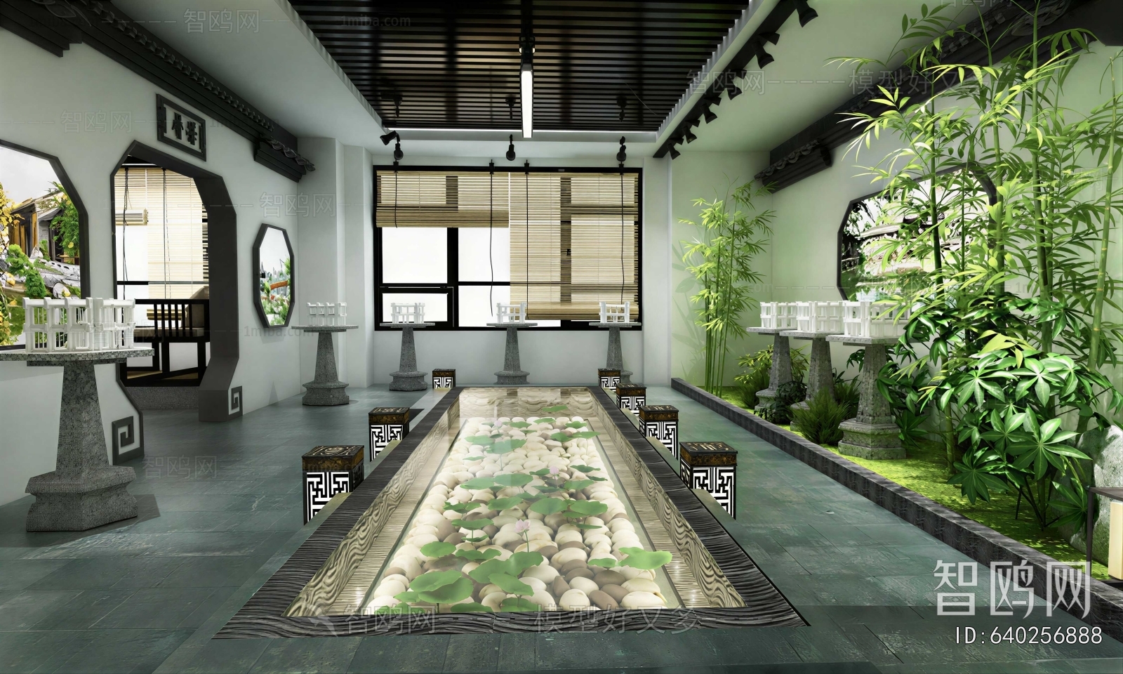 Chinese Style Exhibition Hall