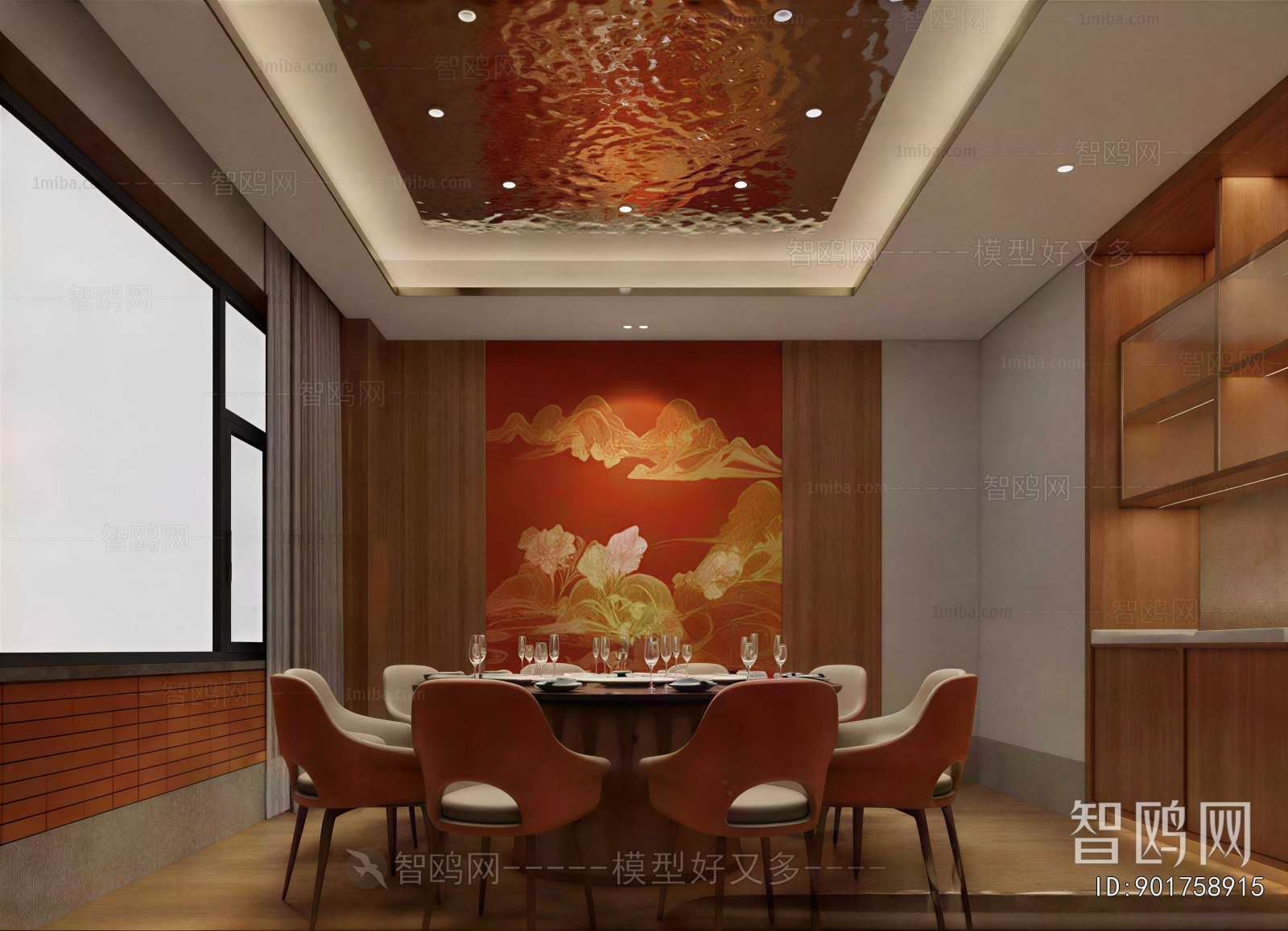 New Chinese Style Restaurant Box