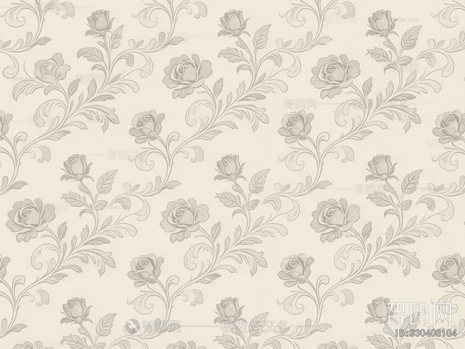 Animal And Plant Pattern Wallpaper