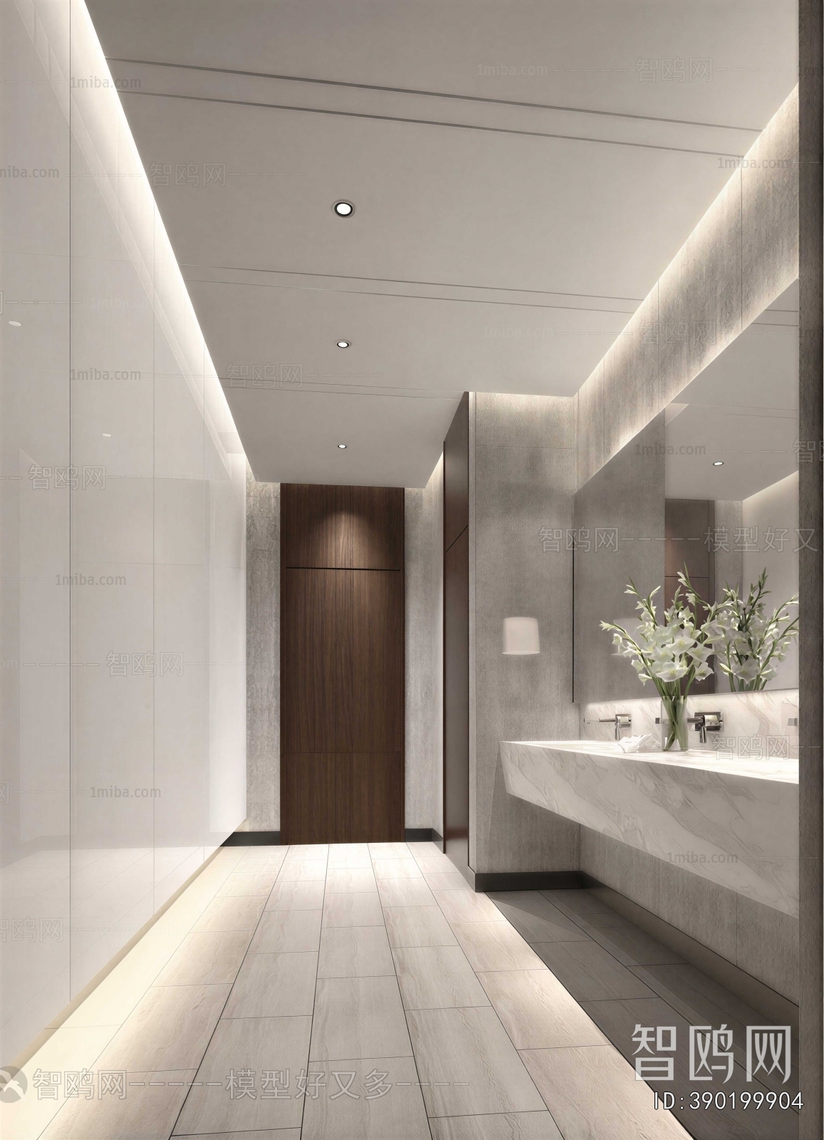 Modern Public Toilet