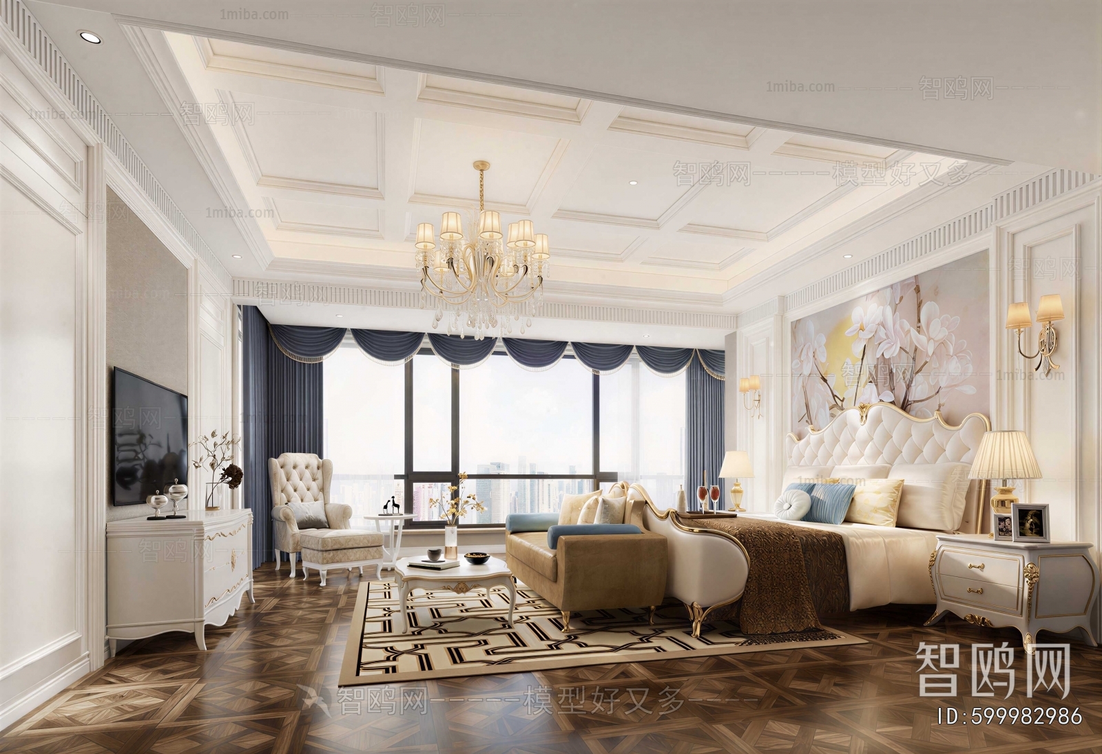 European Style Bedroom