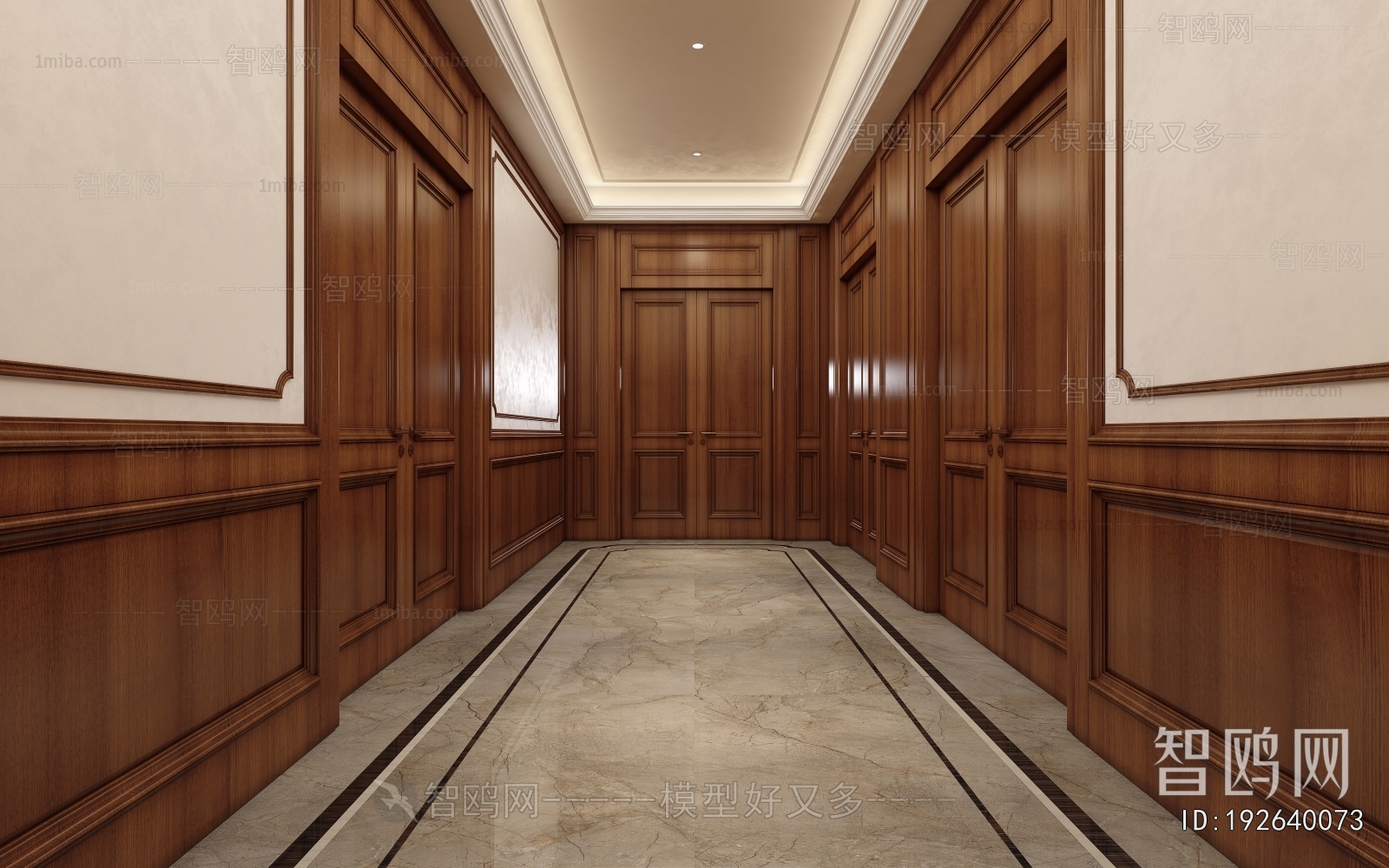 American Style Office Aisle