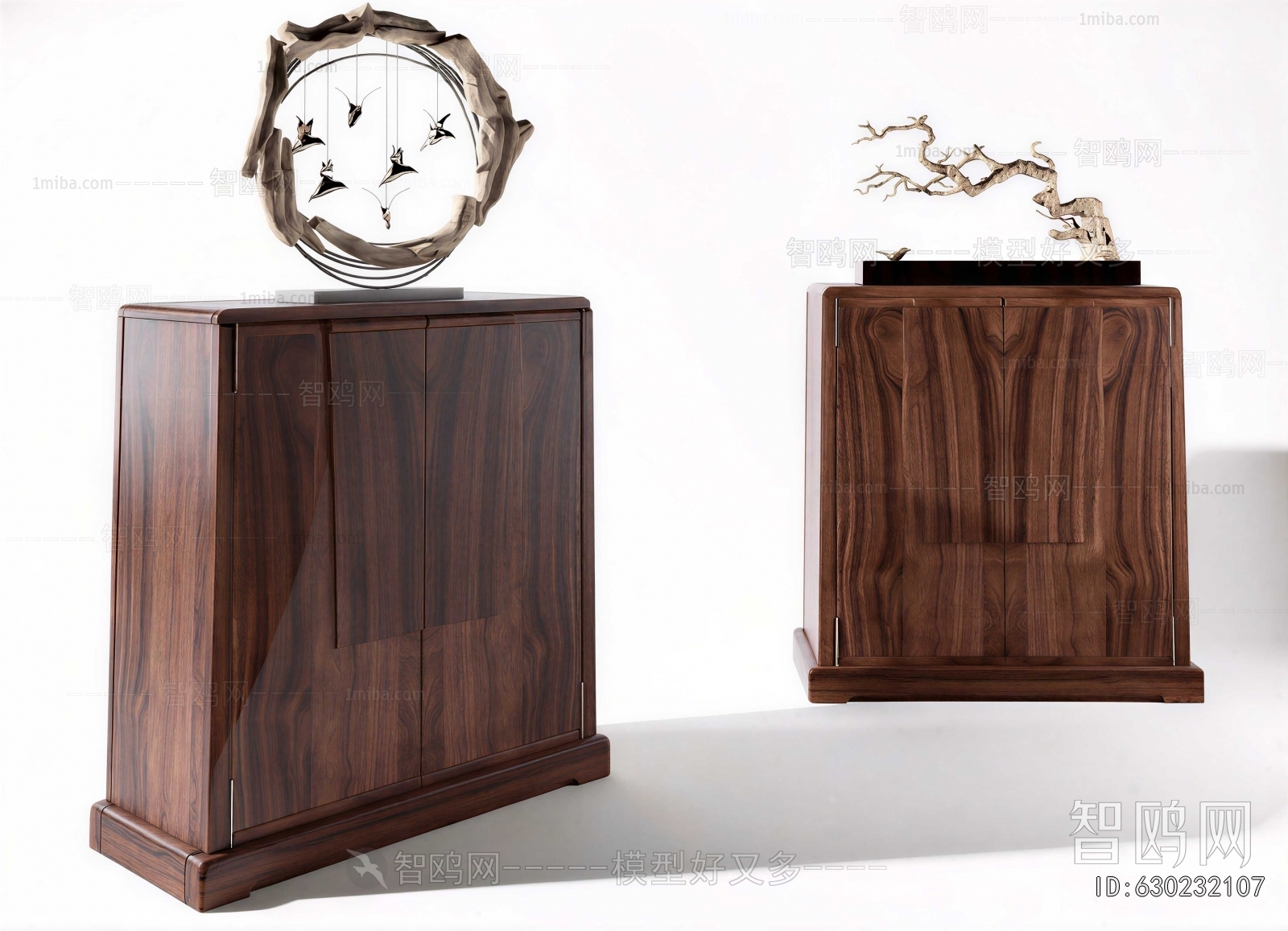New Chinese Style Side Cabinet
