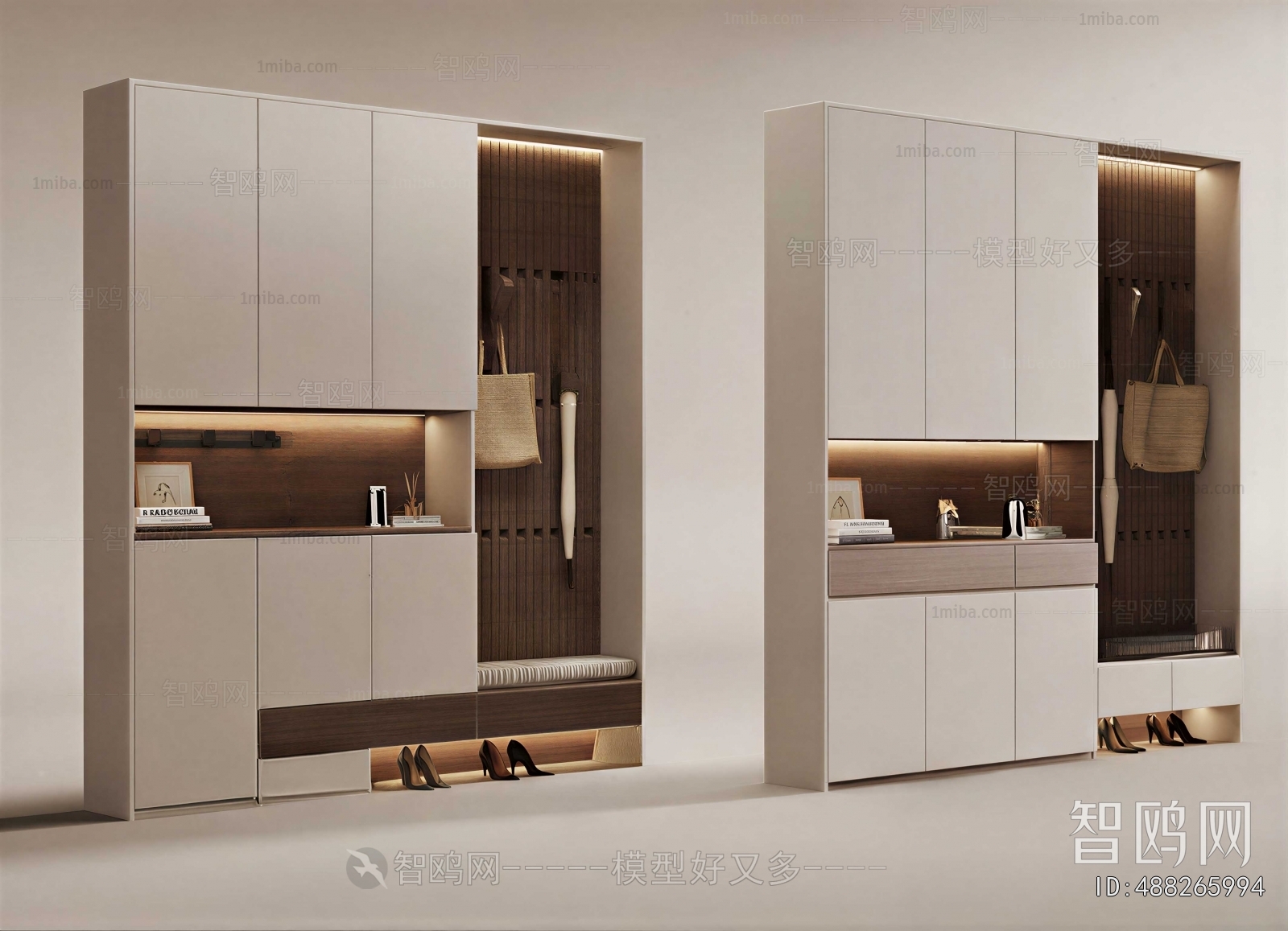 Modern Shoe Cabinet