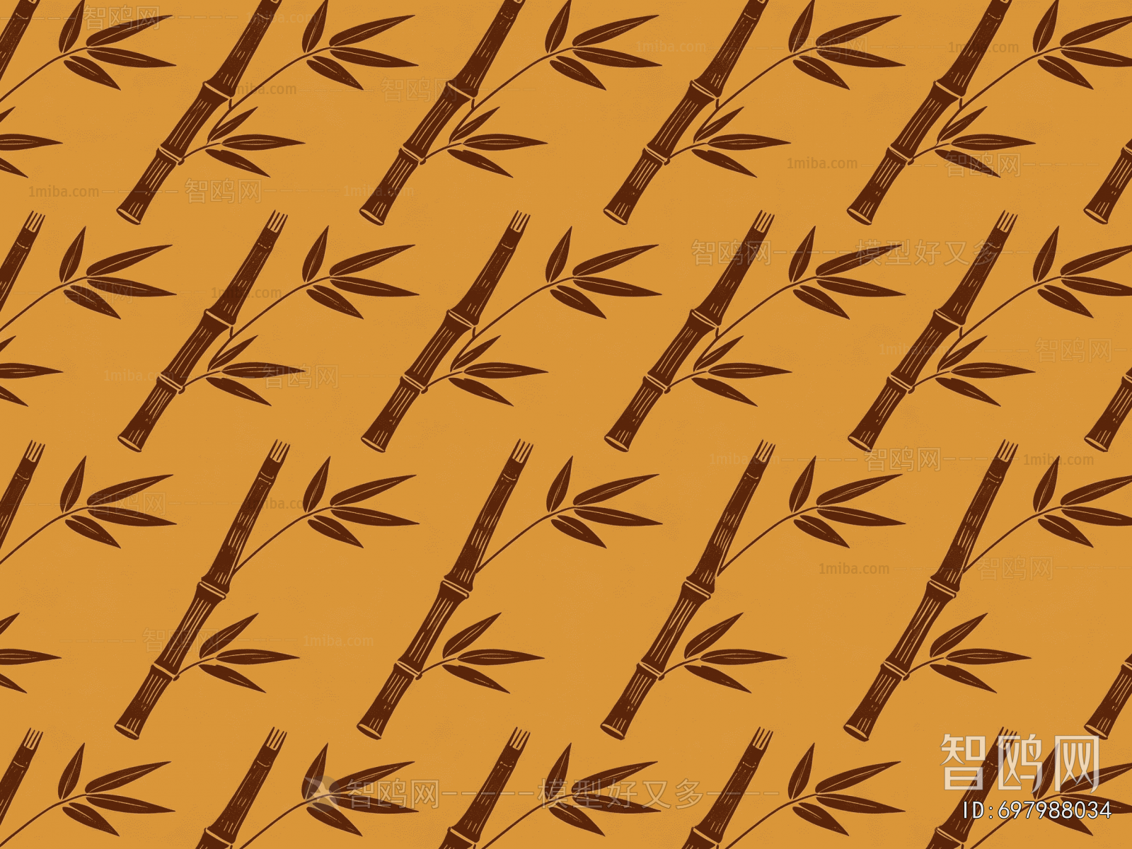 Animal And Plant Pattern Wallpaper
