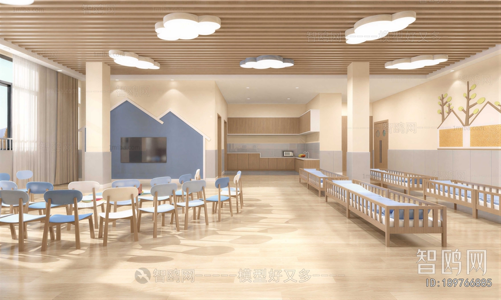 Modern Kindergarten Classrooms