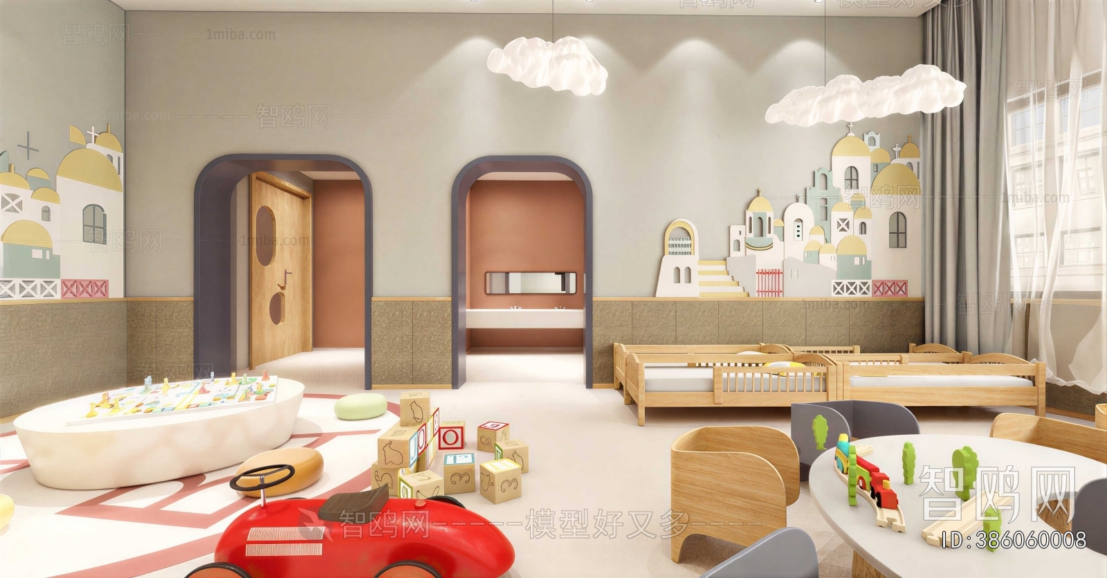 Modern Children's Playroom