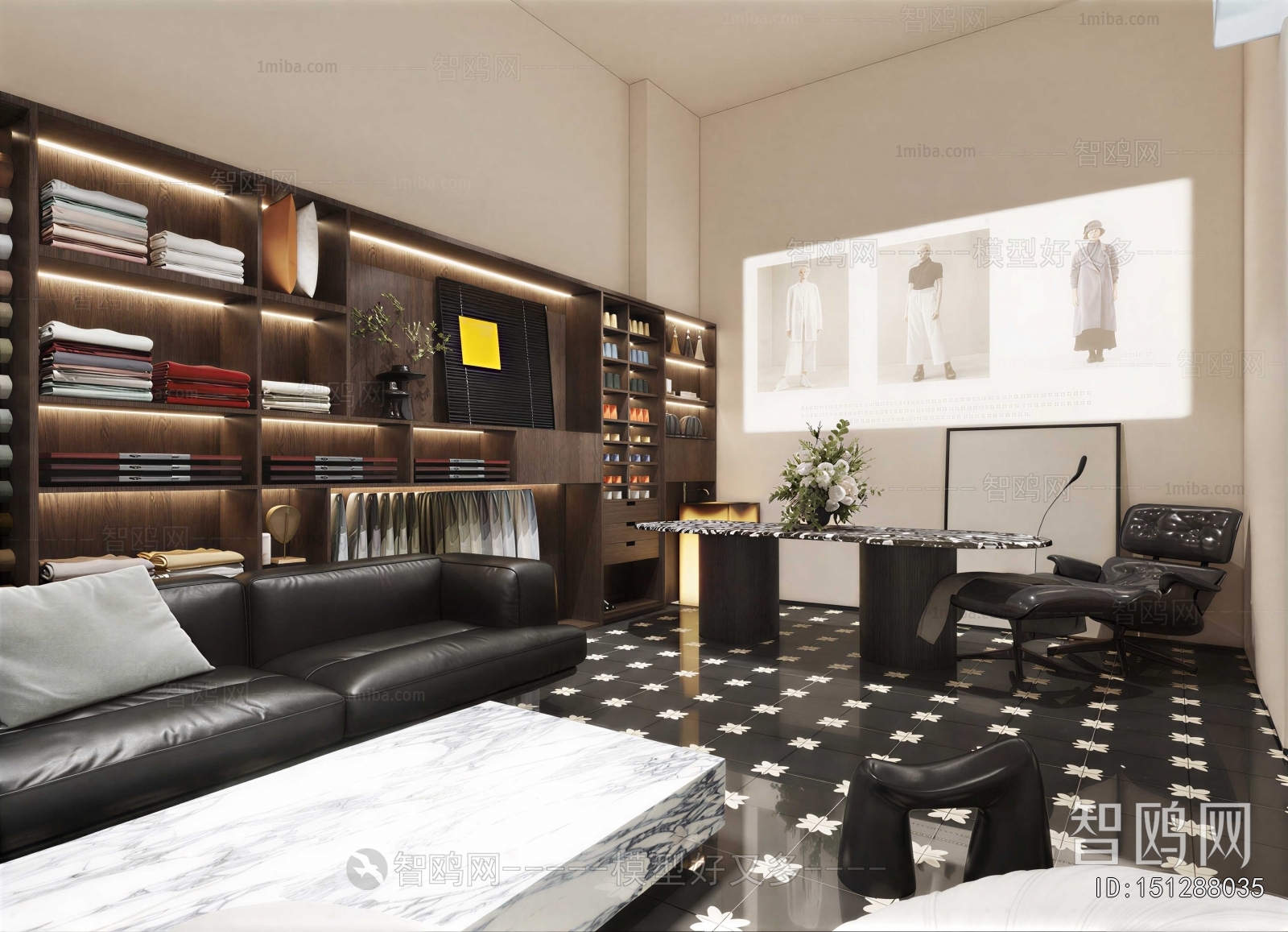 Modern Clothing Store