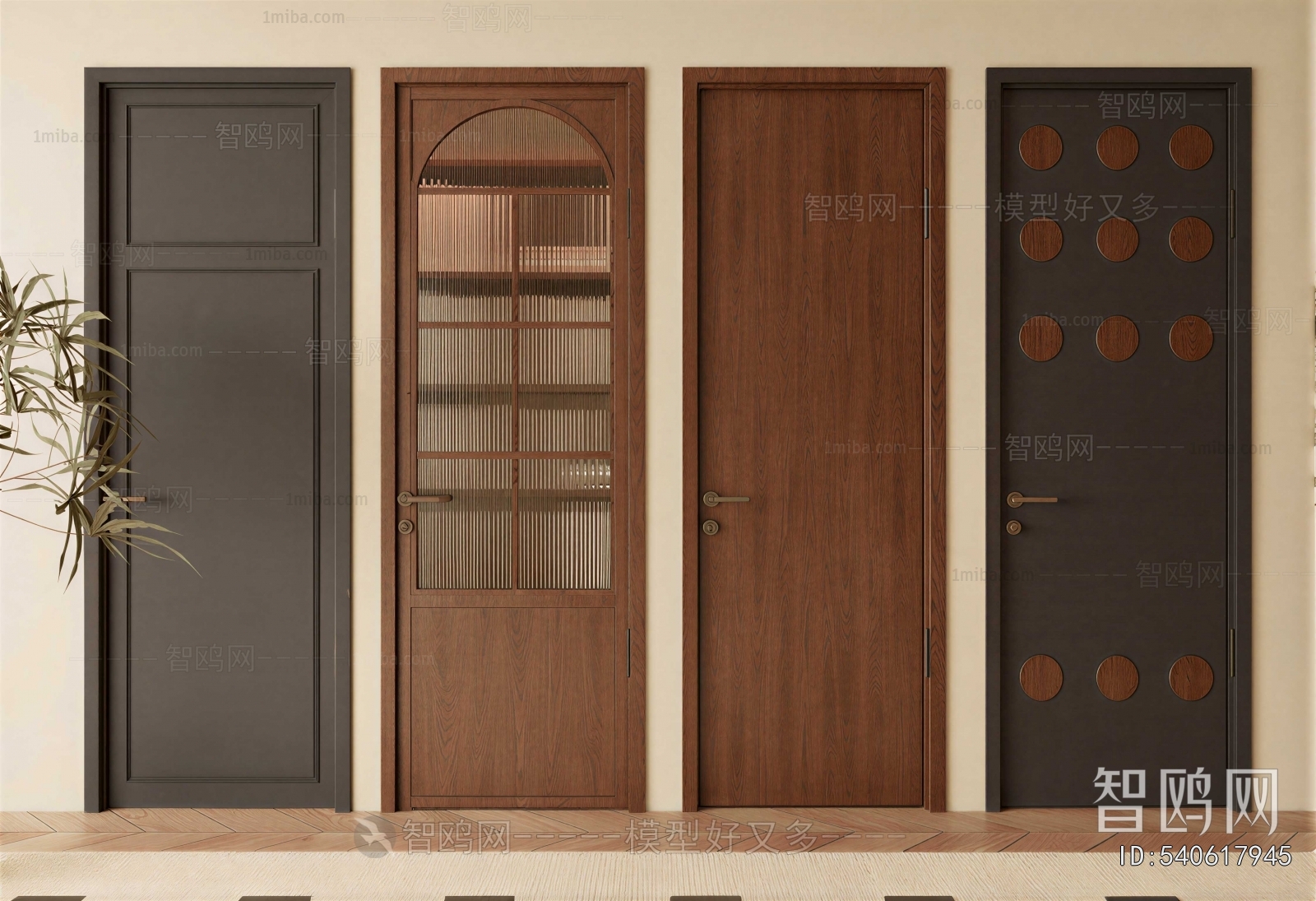 Modern Single Door