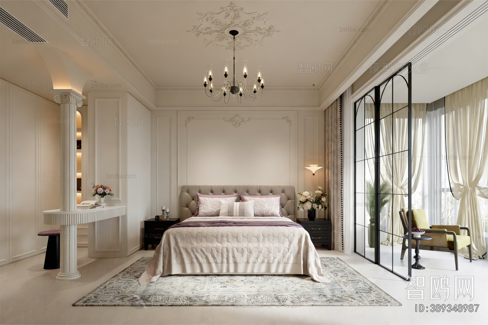 French Style Bedroom