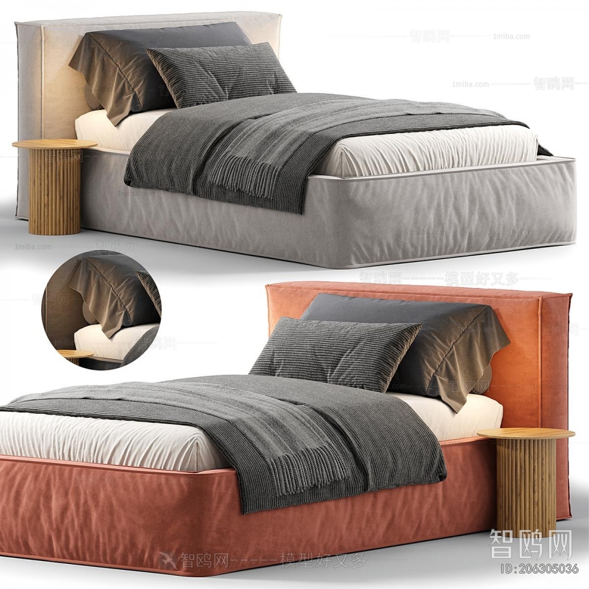 Modern Single Bed