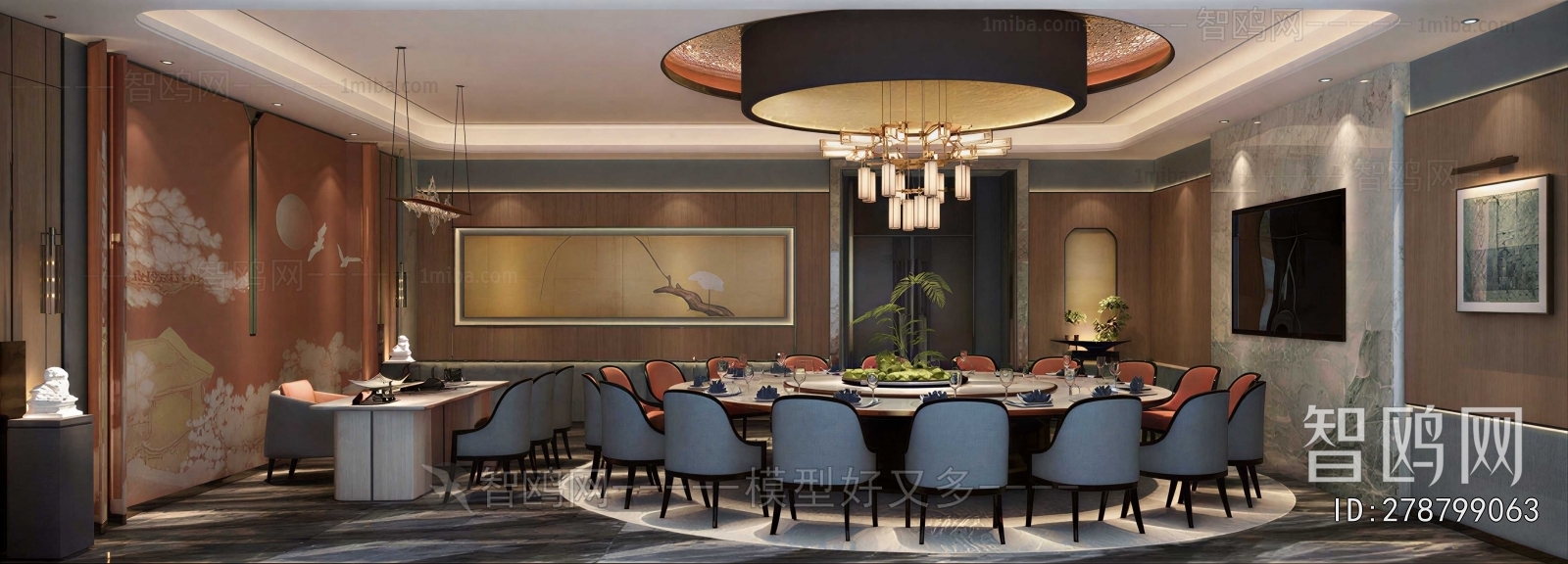 New Chinese Style Restaurant Box