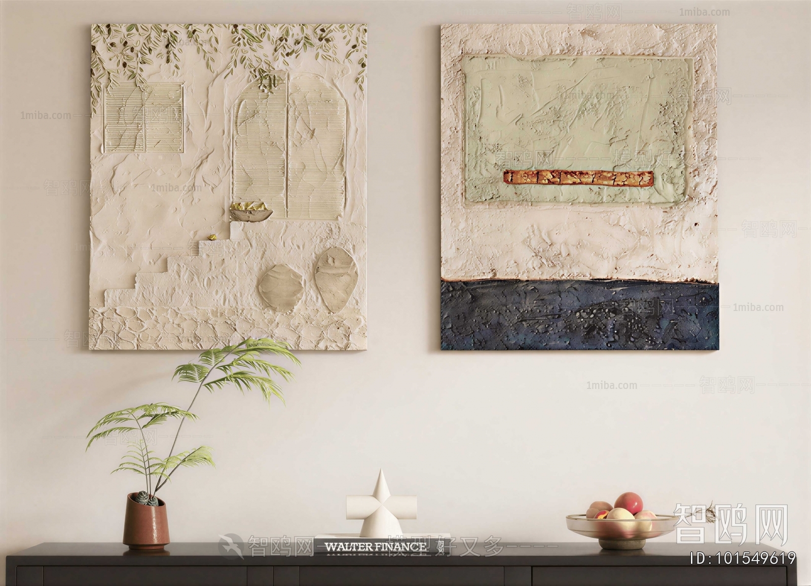Wabi-sabi Style Painting