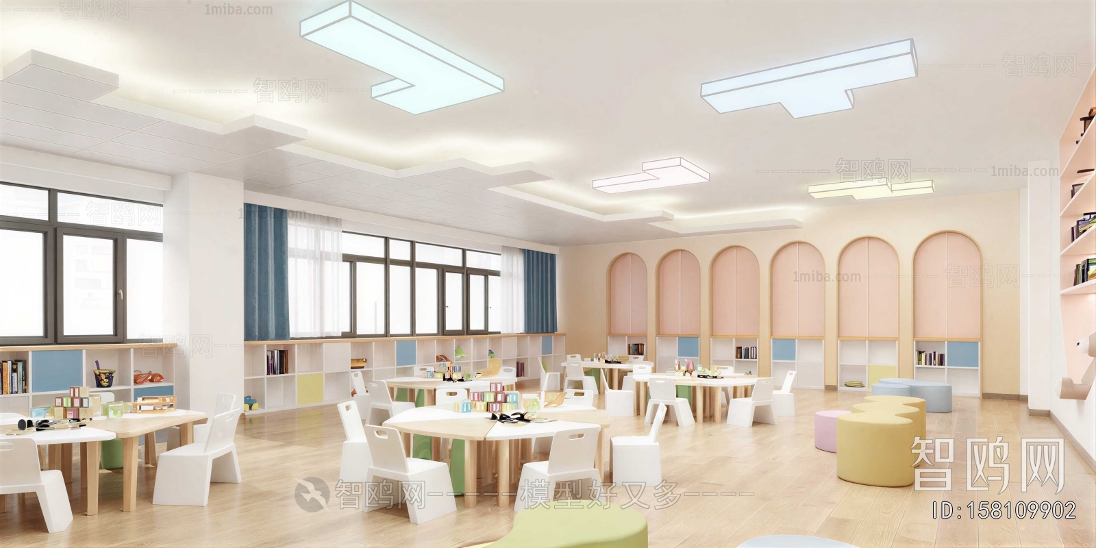Modern Kindergarten Classrooms