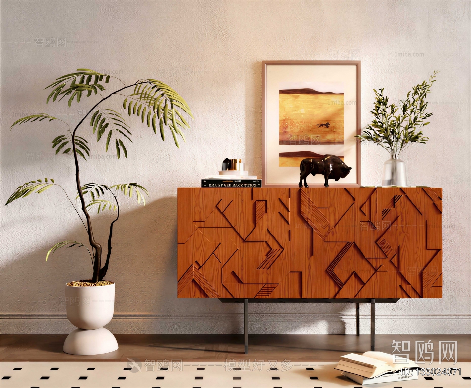 Modern Side Cabinet