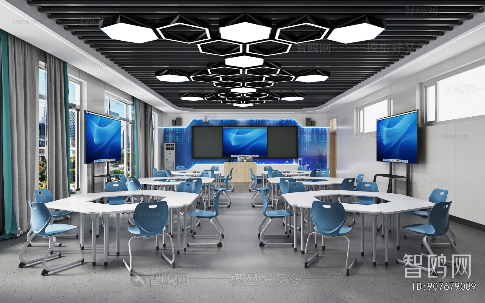 Modern School Classrooms
