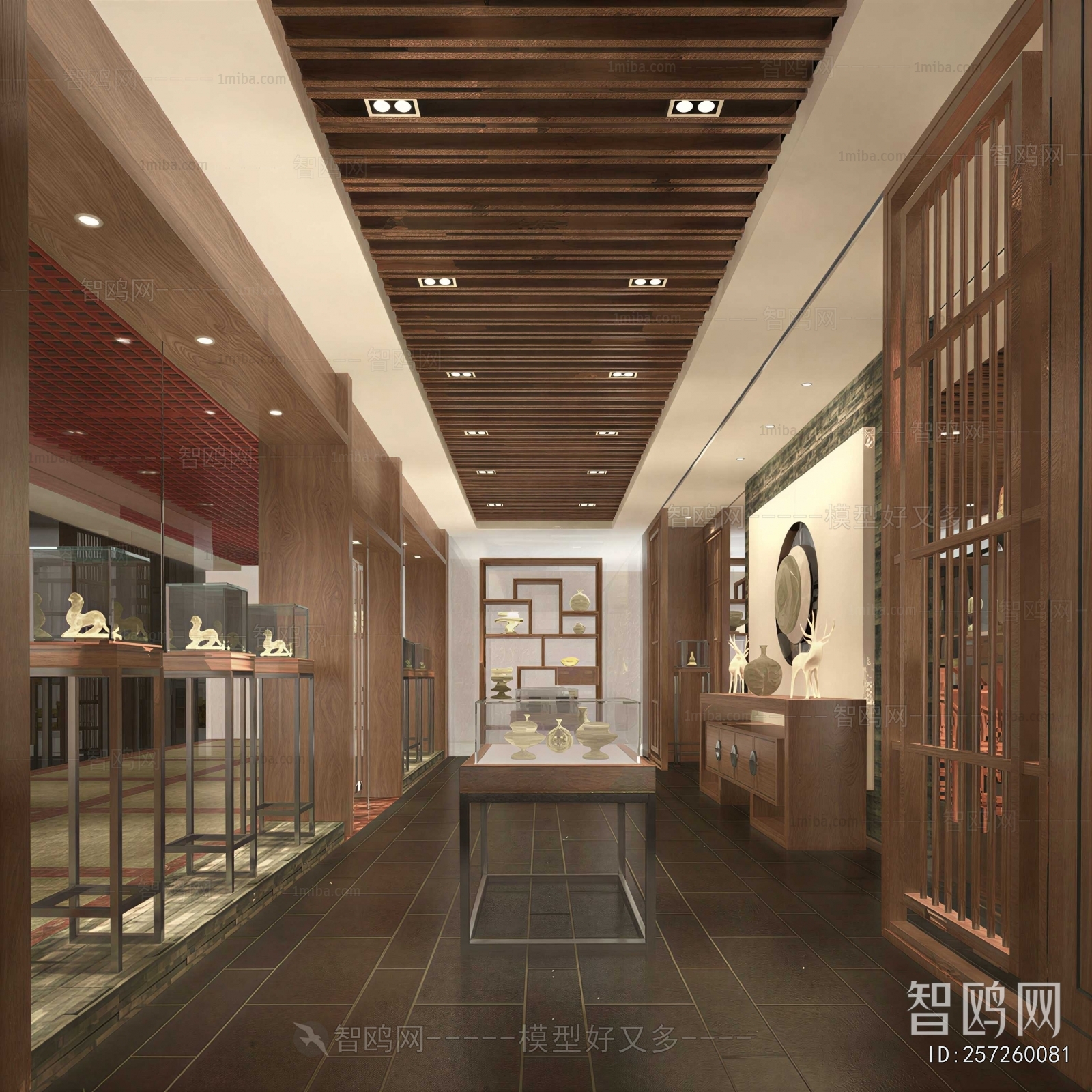 New Chinese Style Exhibition Hall