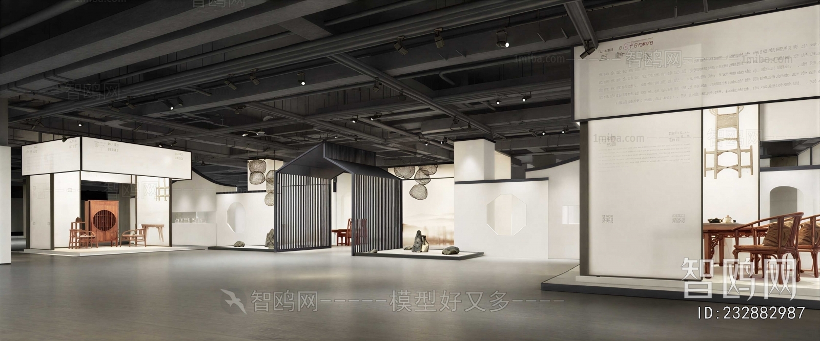 New Chinese Style Exhibition Hall