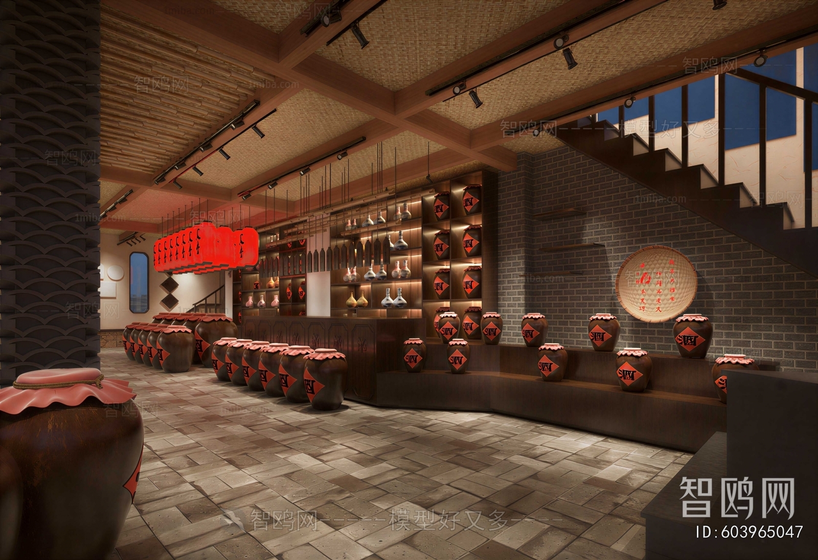 New Chinese Style Exhibition Hall