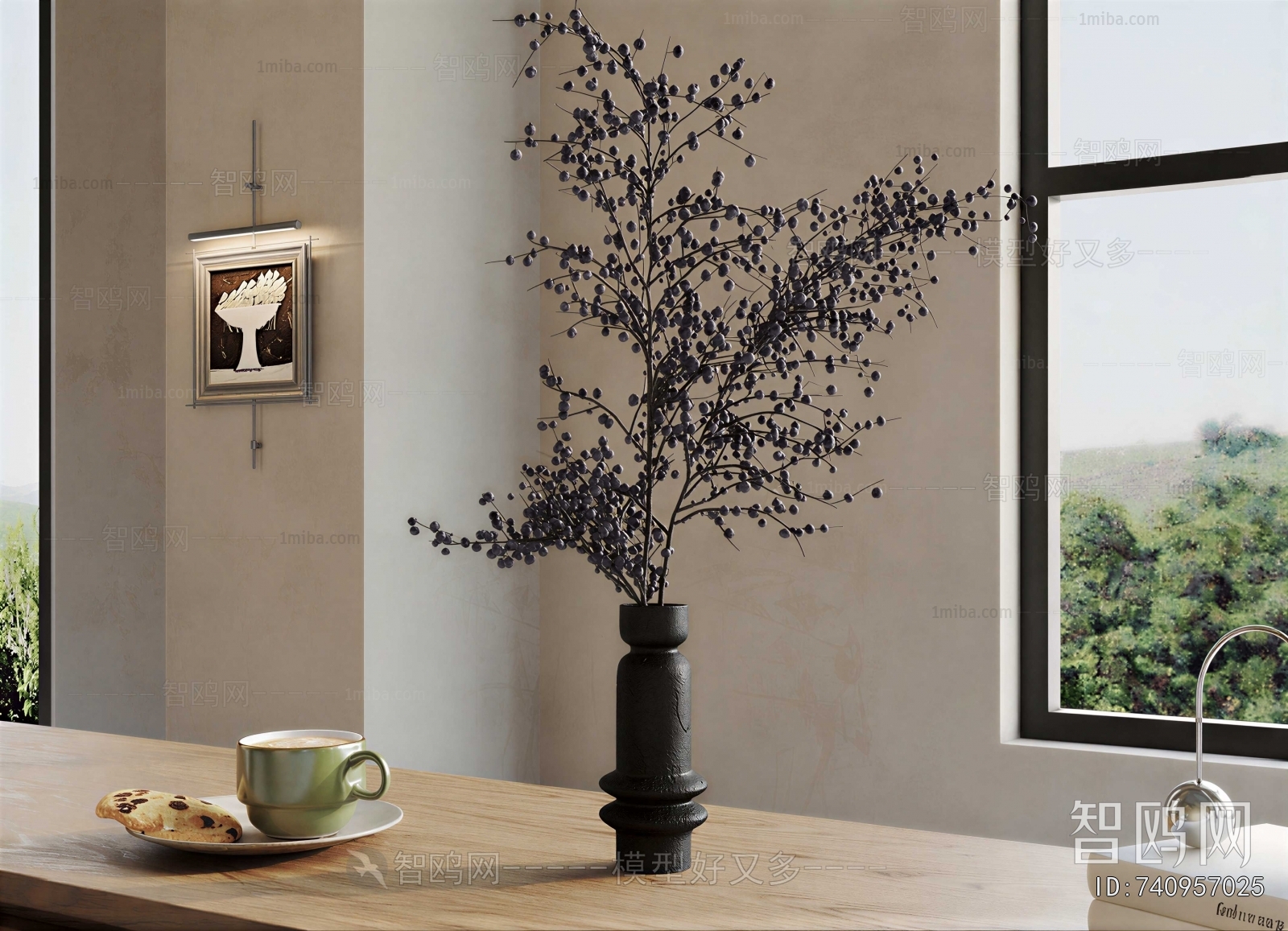 Modern Flower Arrangement
