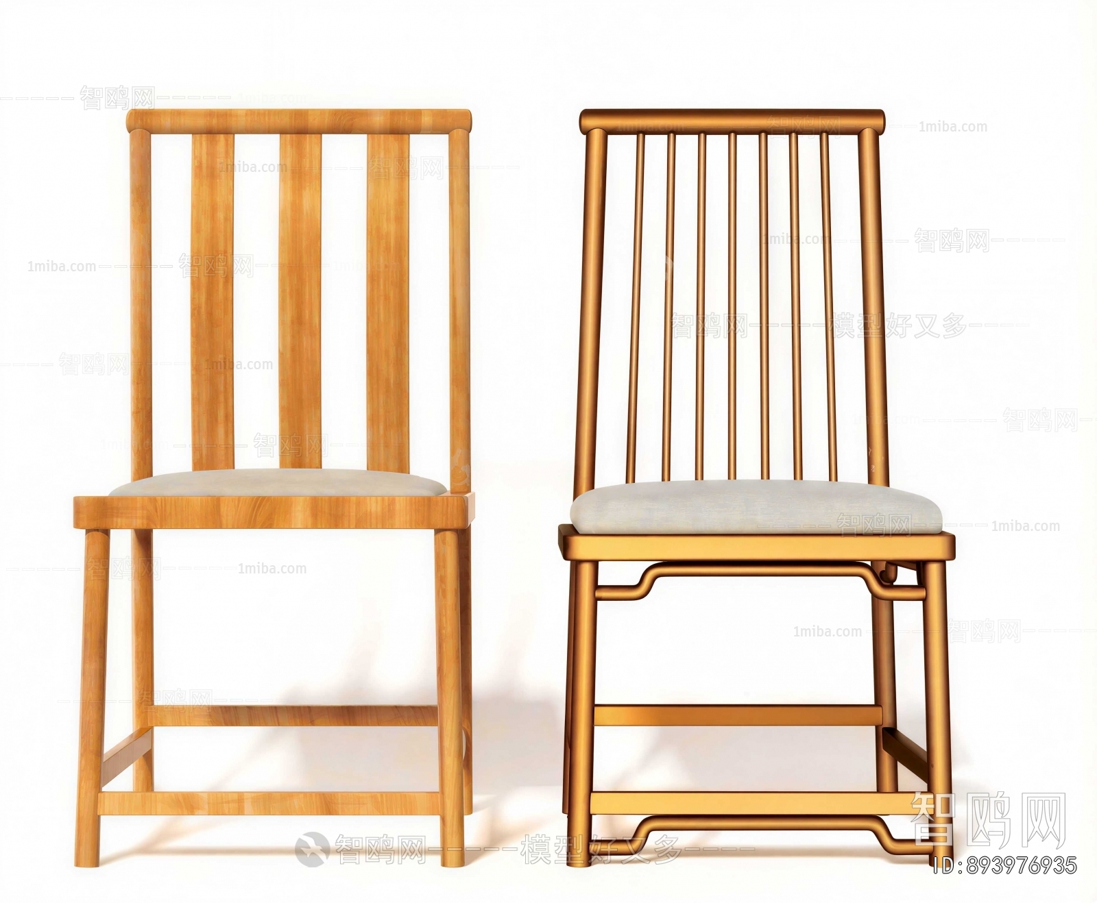 New Chinese Style Single Chair