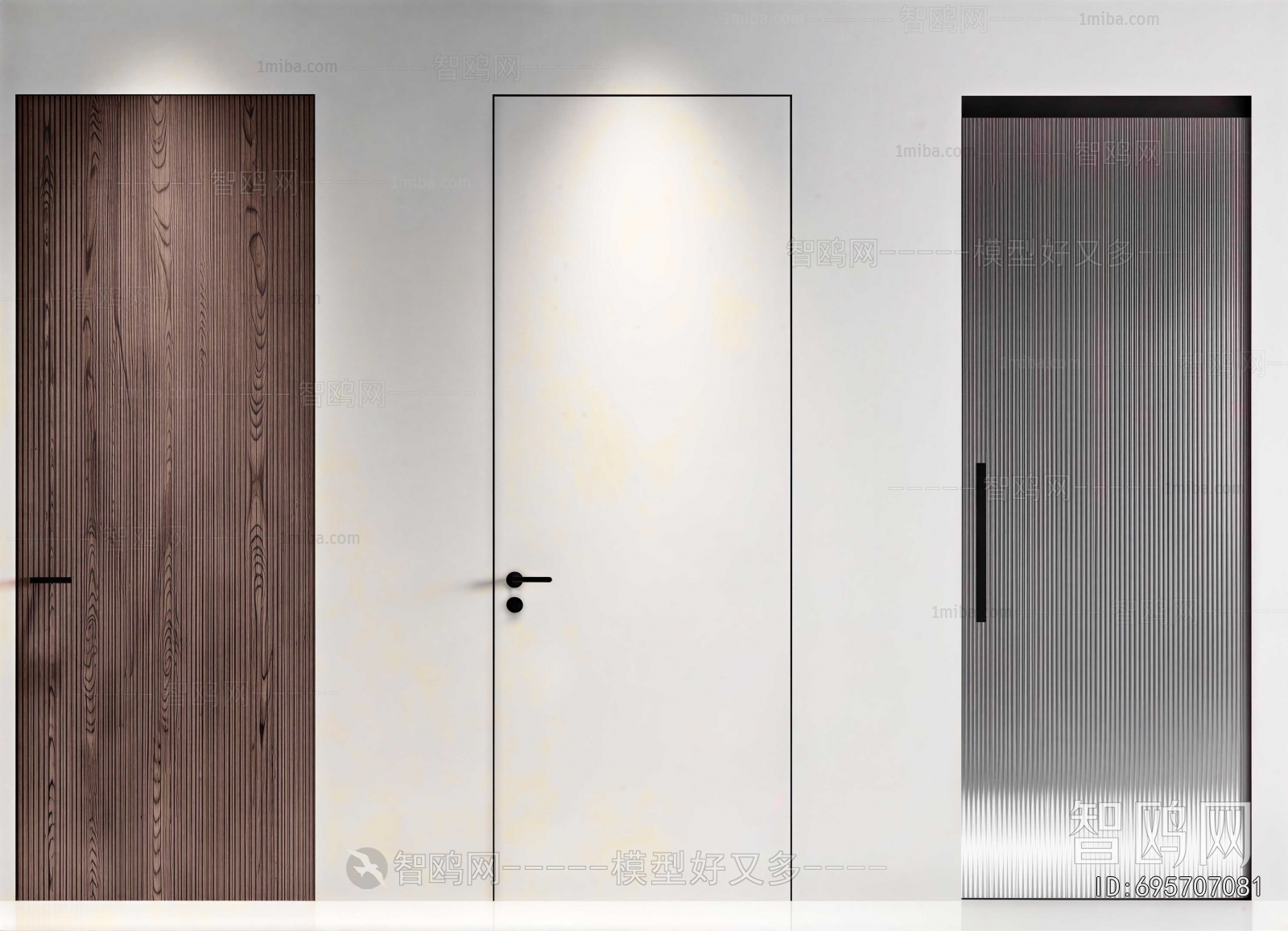 Modern Single Door