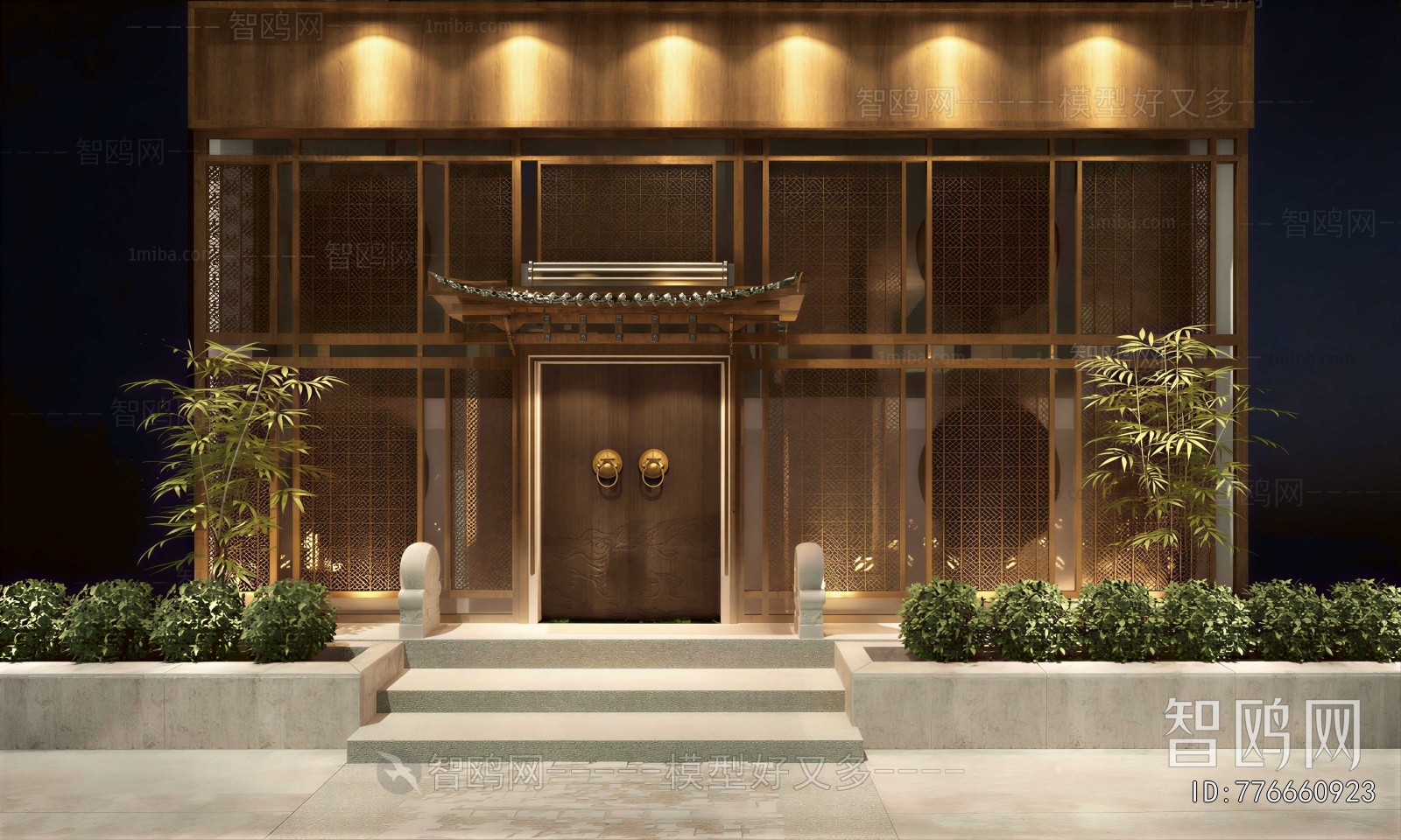 New Chinese Style Facade Element