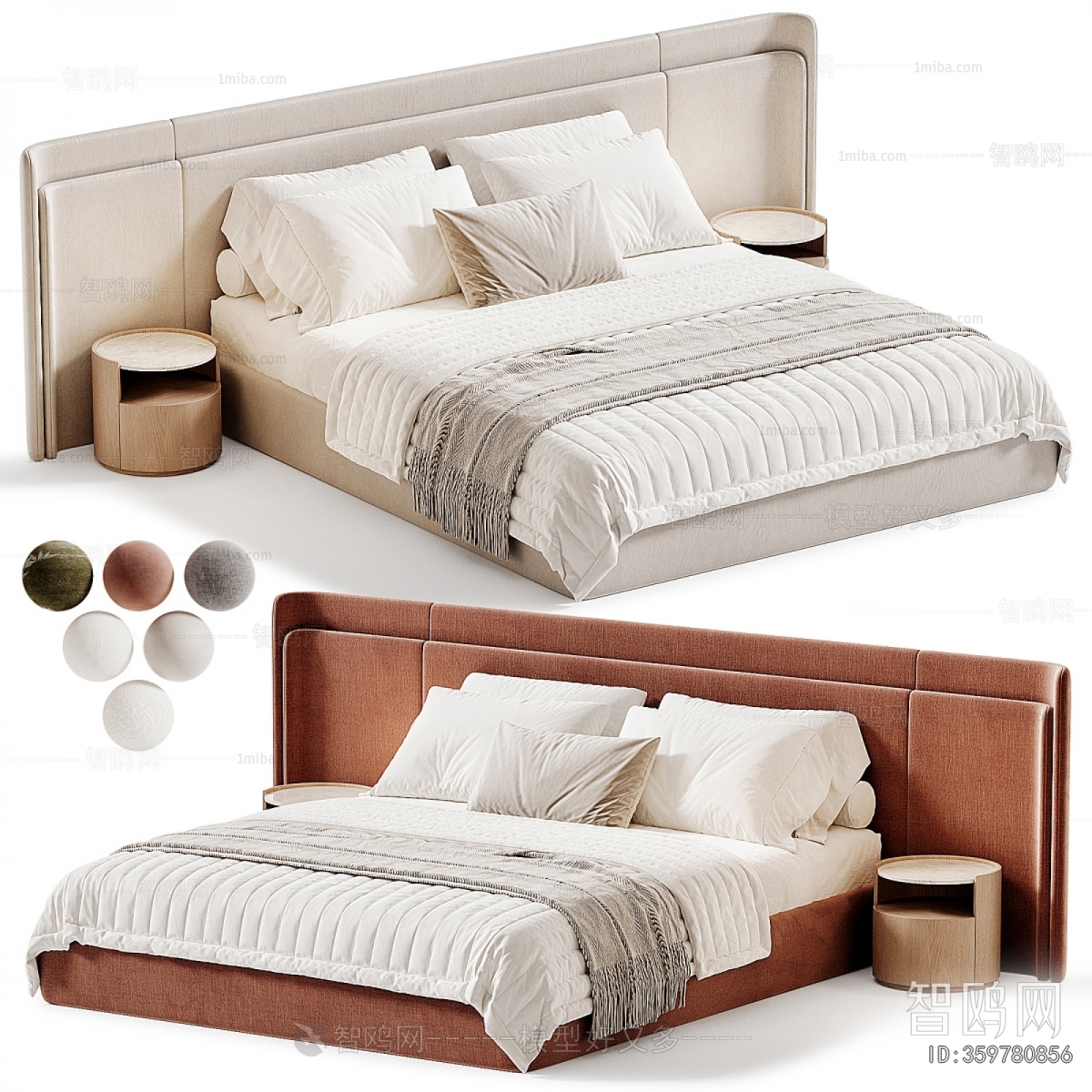 Modern Double Bed