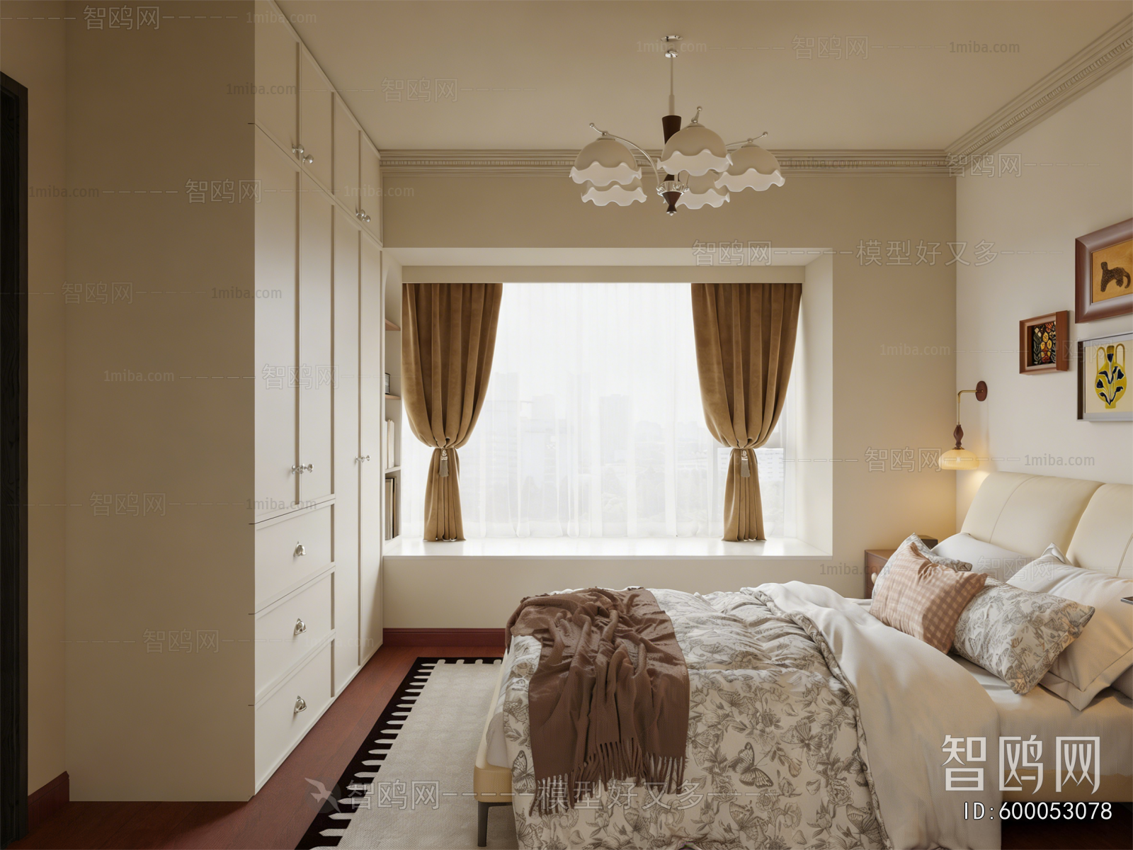 American Style Bedroom