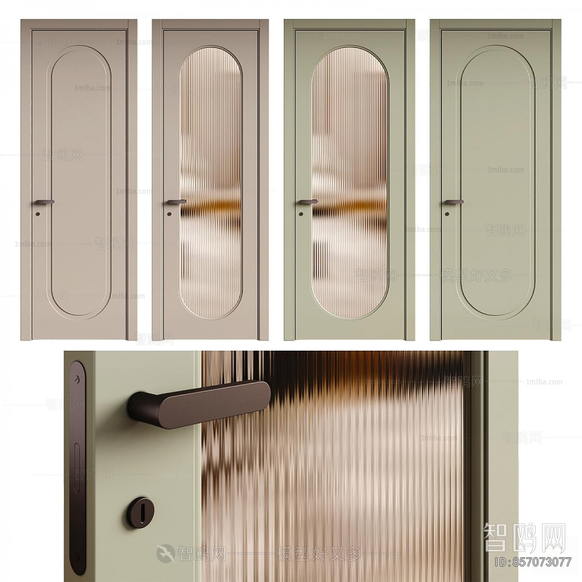 Modern Single Door