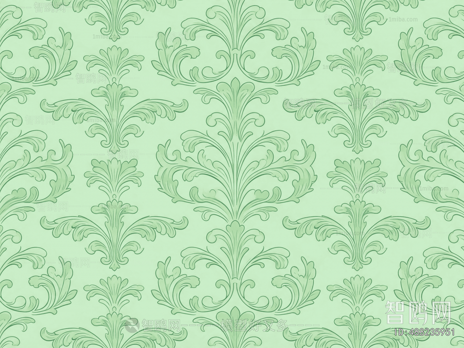 Animal And Plant Pattern Wallpaper