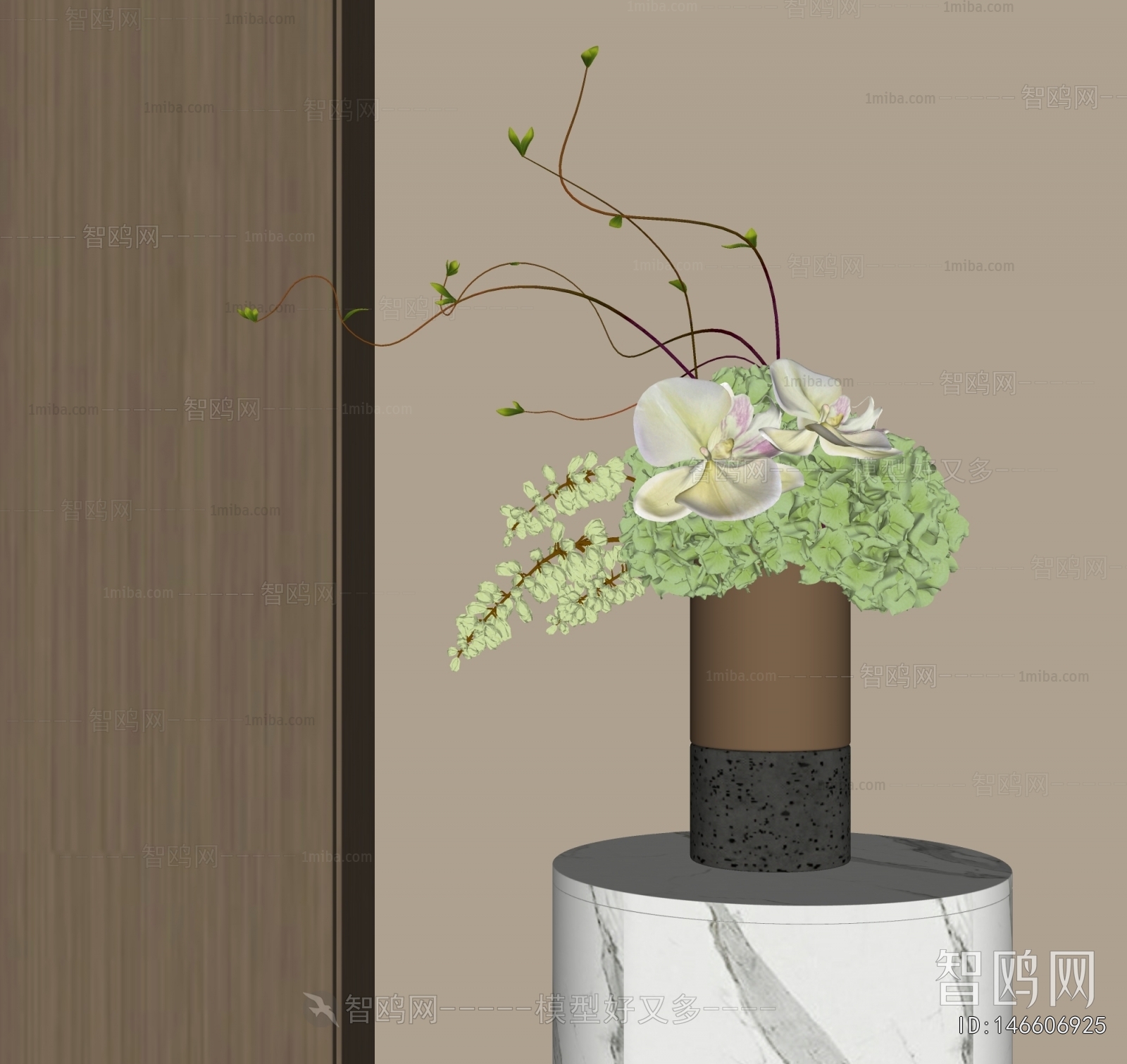 Modern Flower Arrangement