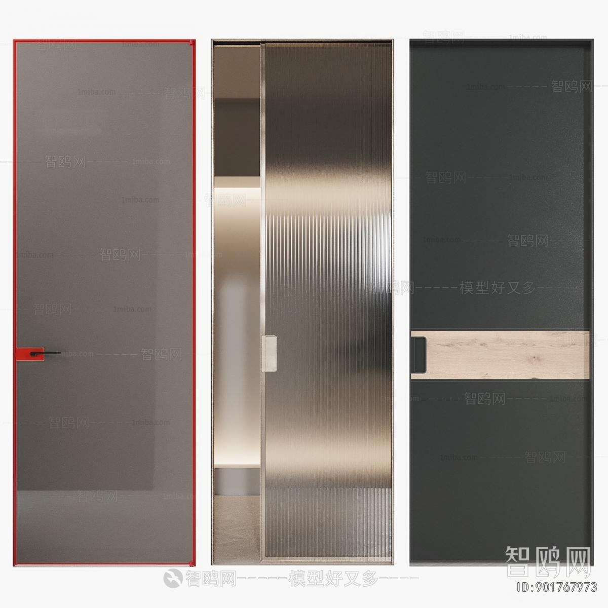 Modern Single Door