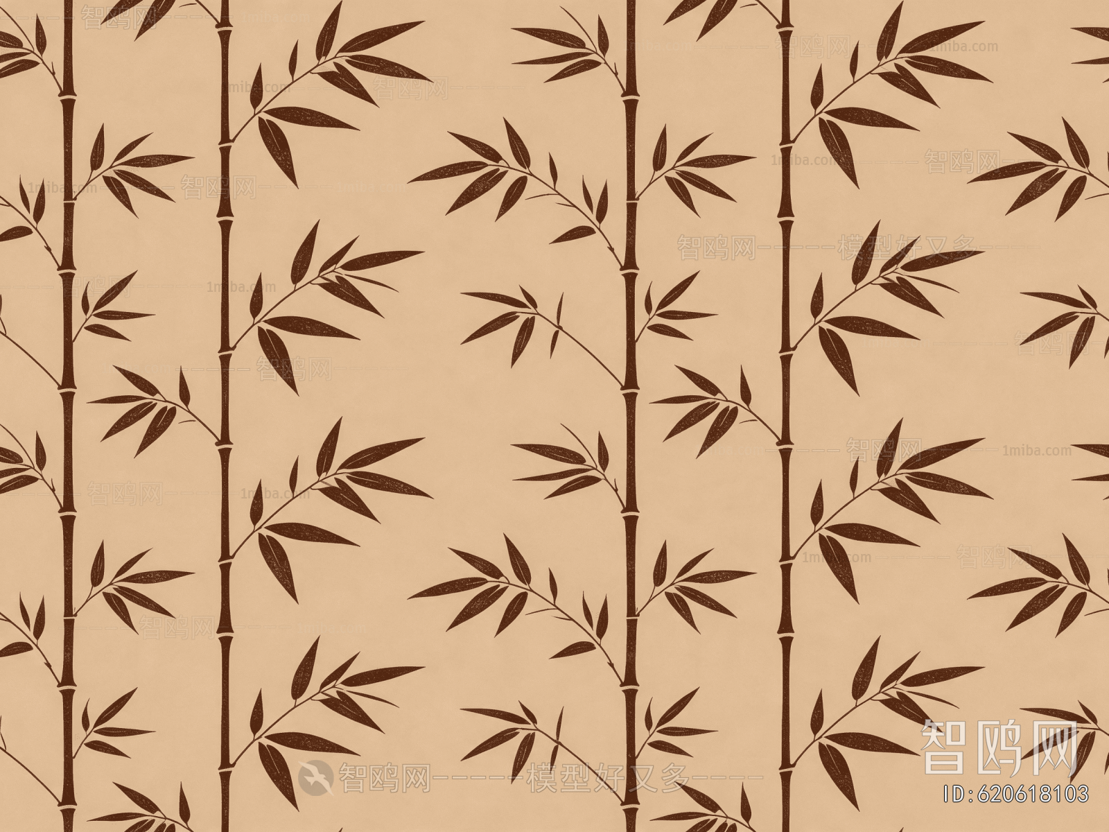 Animal And Plant Pattern Wallpaper