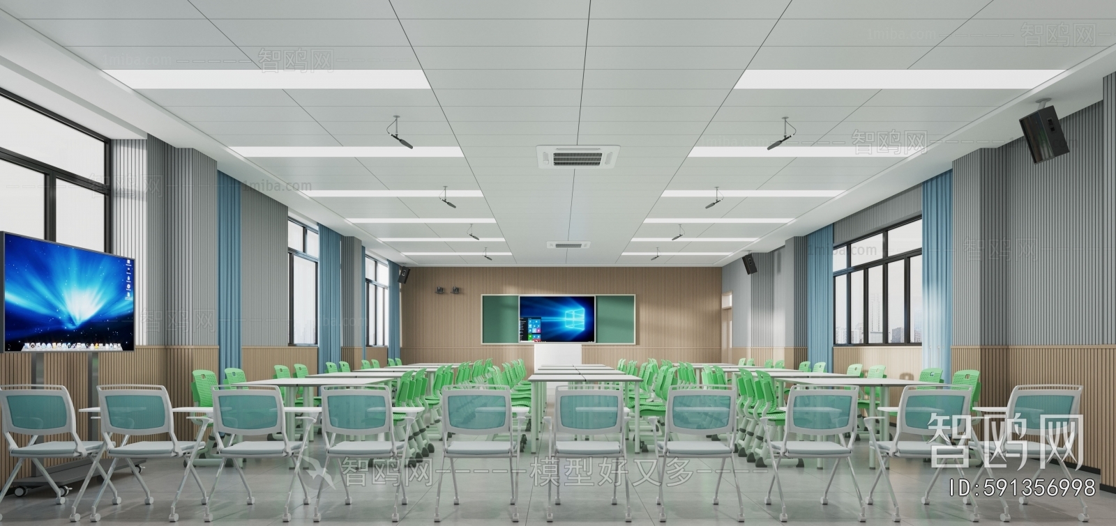 Modern School Classrooms