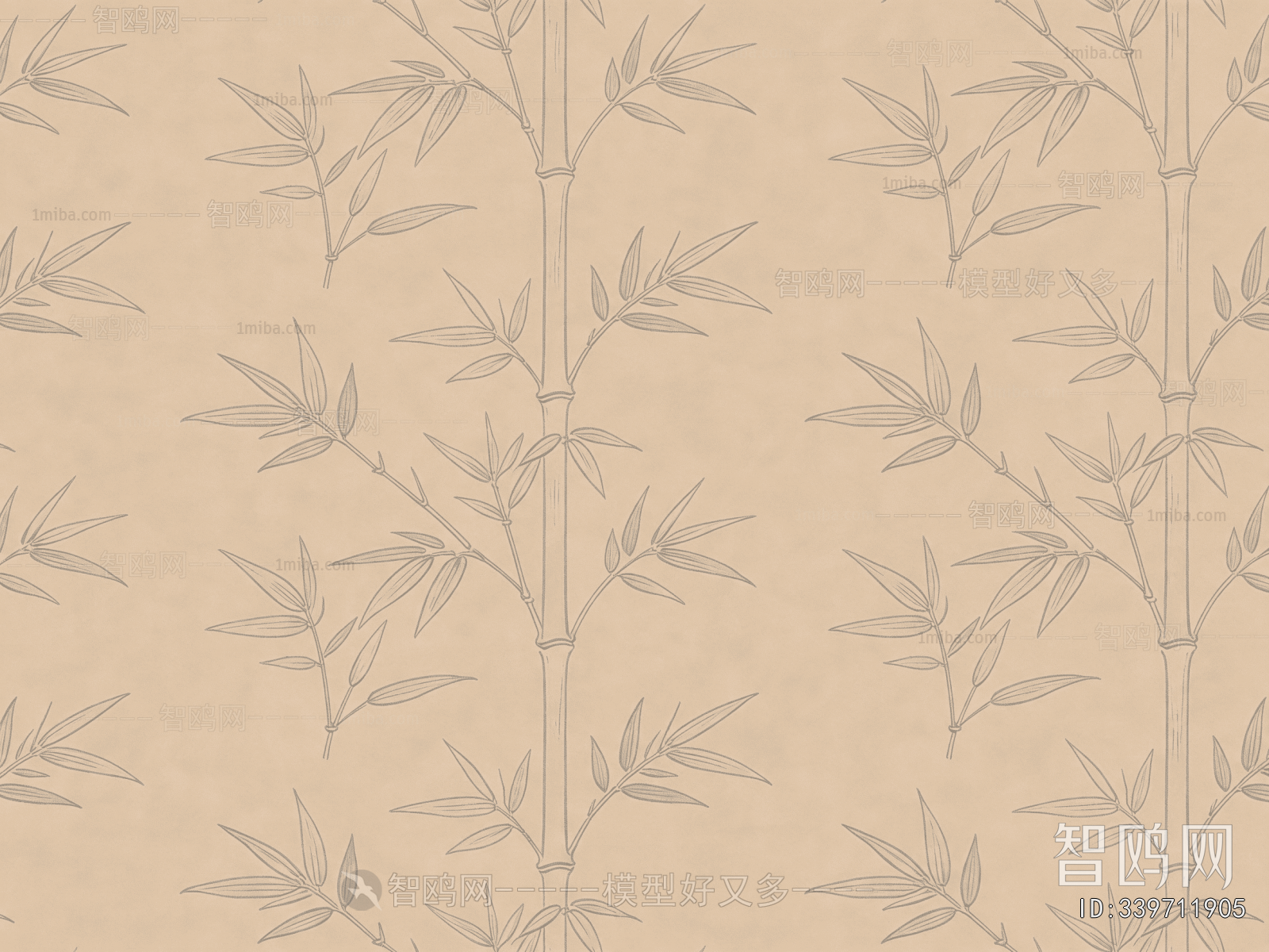 Animal And Plant Pattern Wallpaper