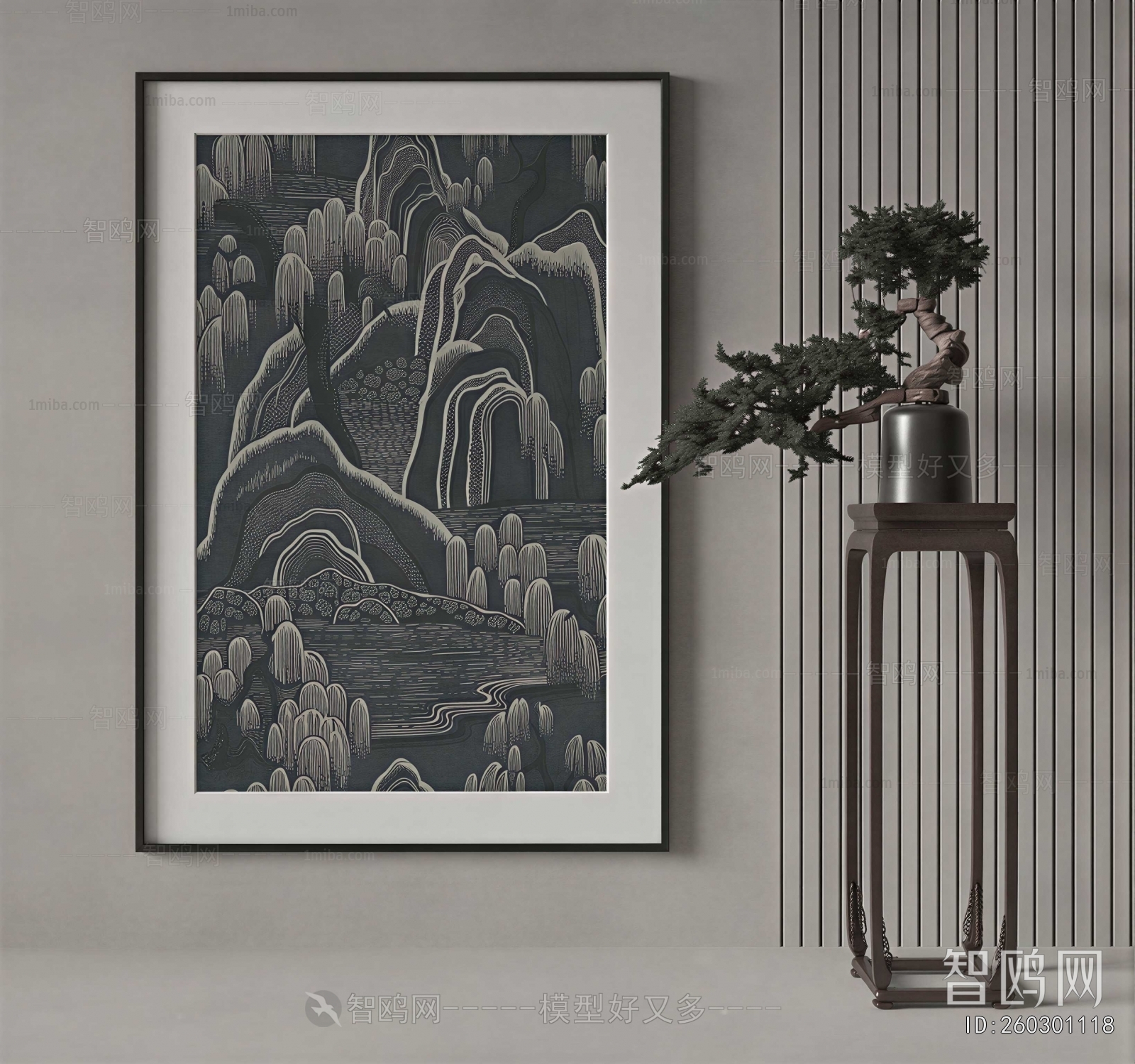New Chinese Style Painting