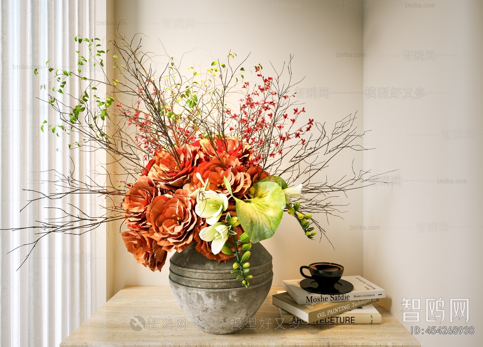Modern Flower Arrangement
