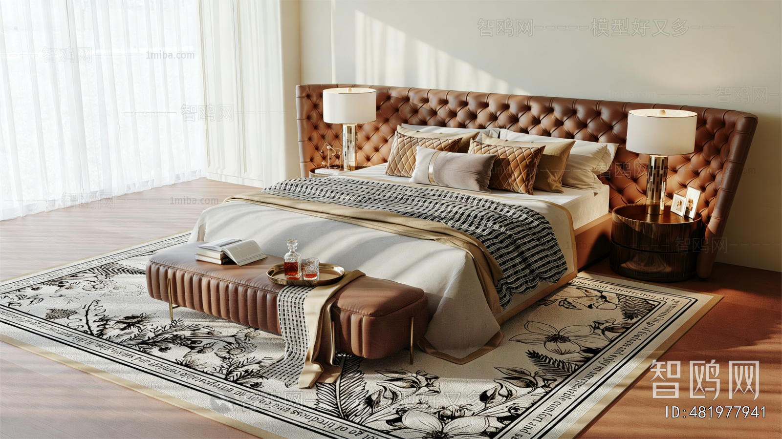 Modern Double Bed