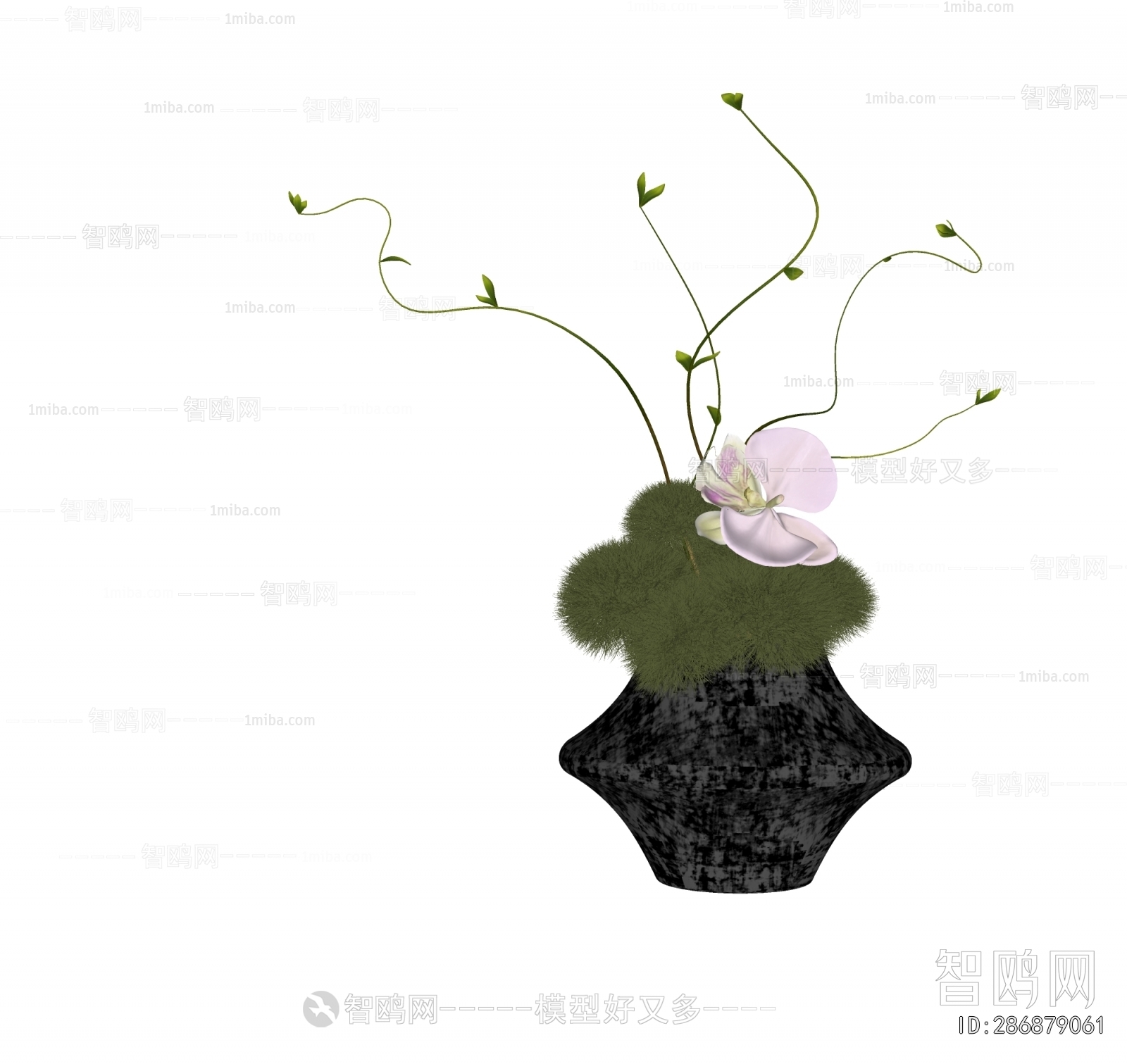 New Chinese Style Flower Arrangement