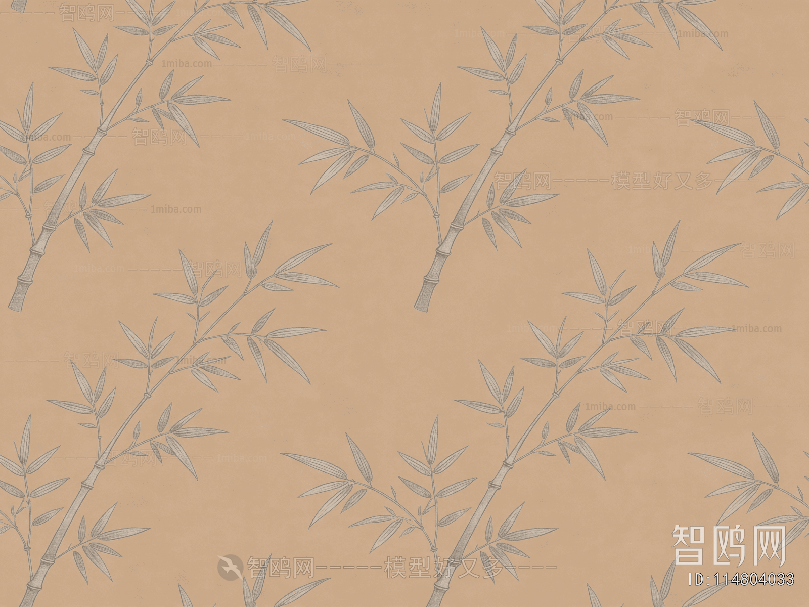 Animal And Plant Pattern Wallpaper