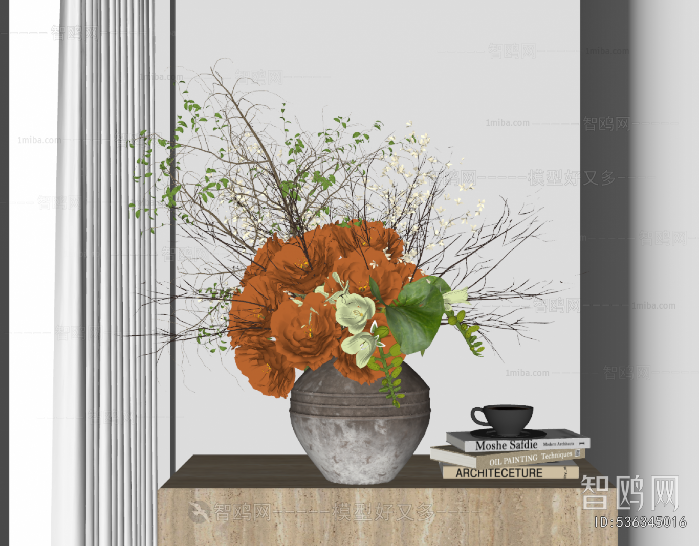 Modern Flower Arrangement