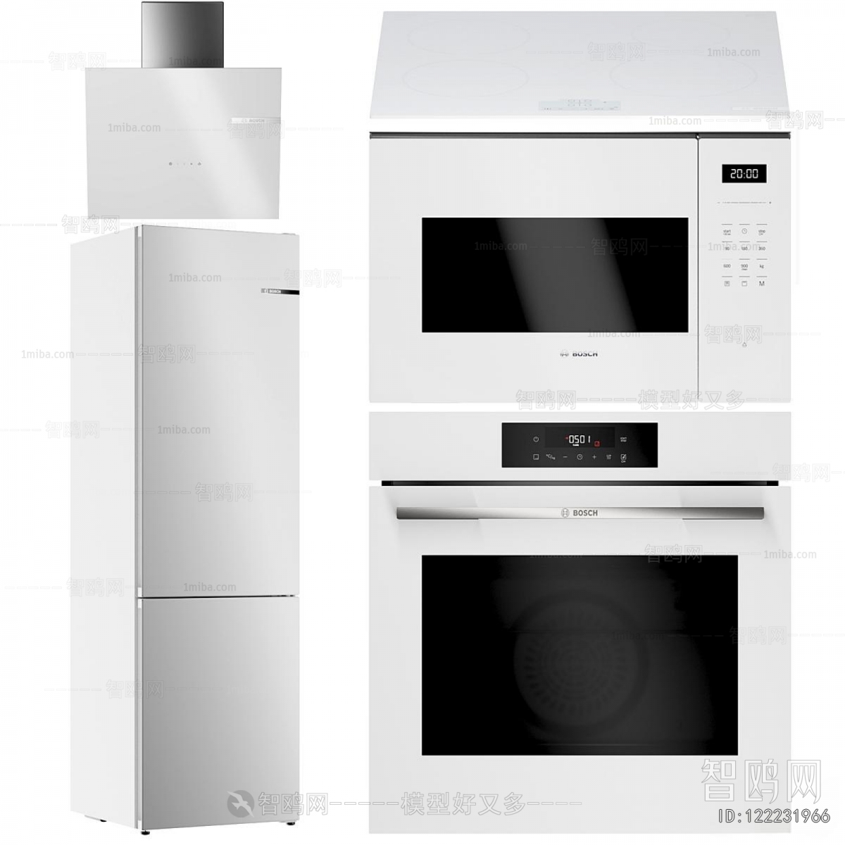 Modern Electric Kitchen Appliances