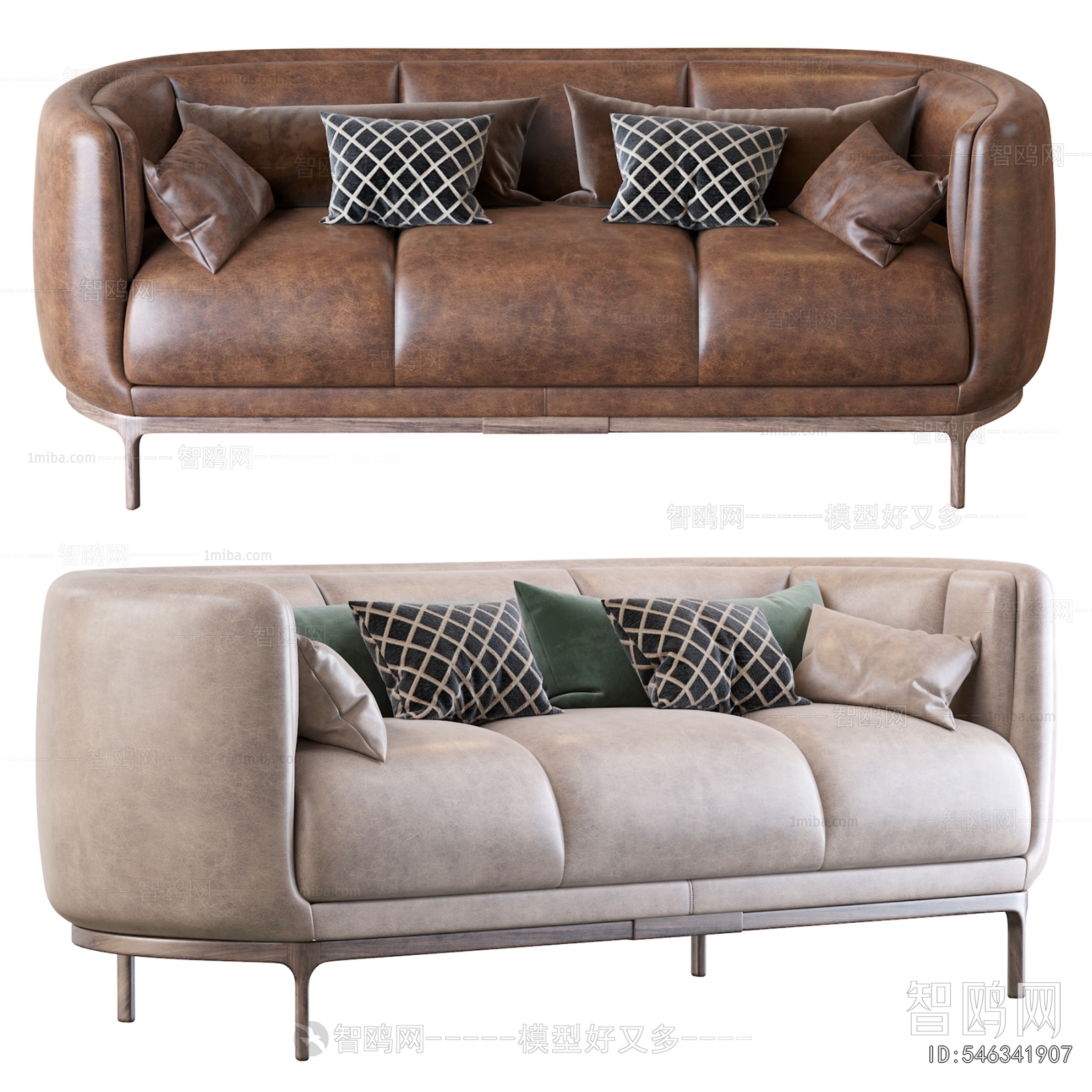 Modern Three-seat Sofa