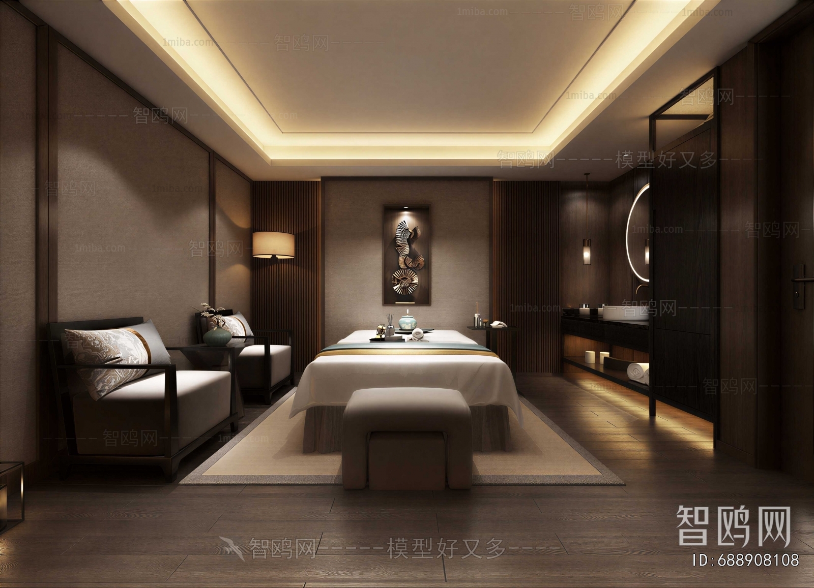 New Chinese Style SPA Foot Bath