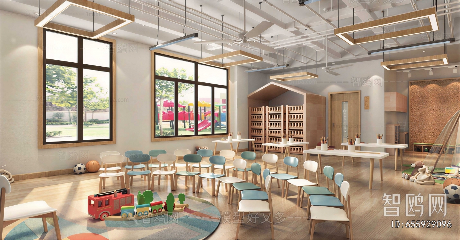 Modern Kindergarten Classrooms