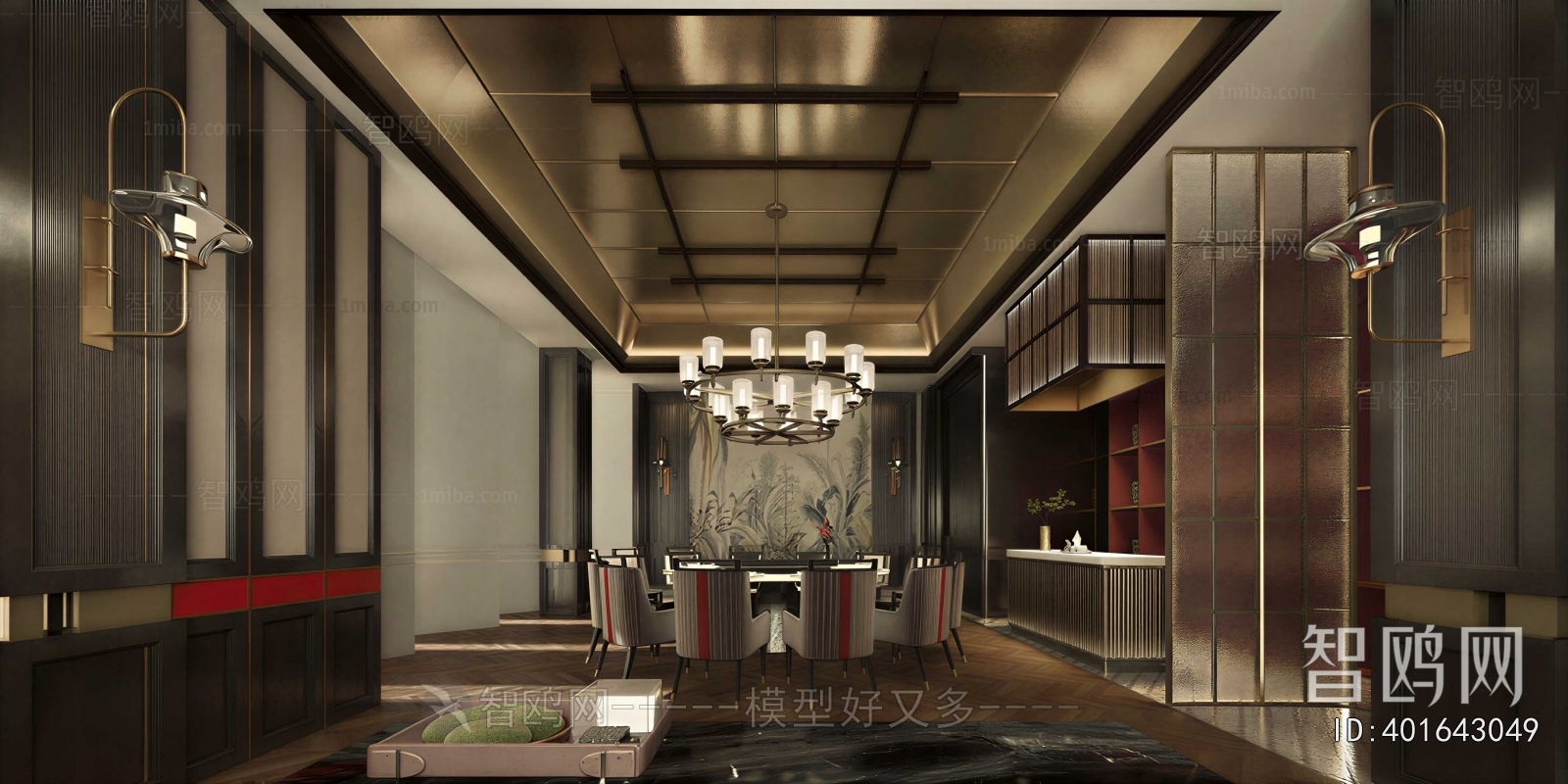 New Chinese Style Restaurant Box