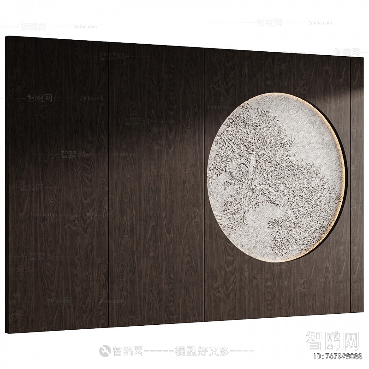 New Chinese Style TV Wall