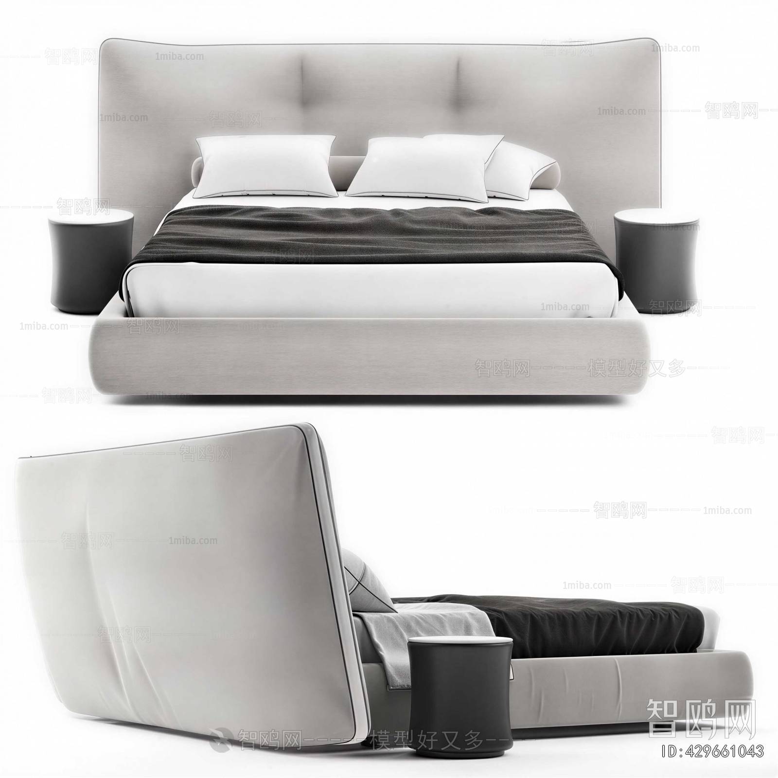 Modern Double Bed
