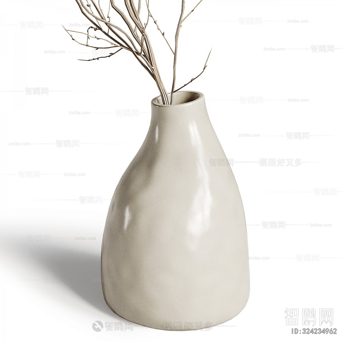 Modern Dried Branch